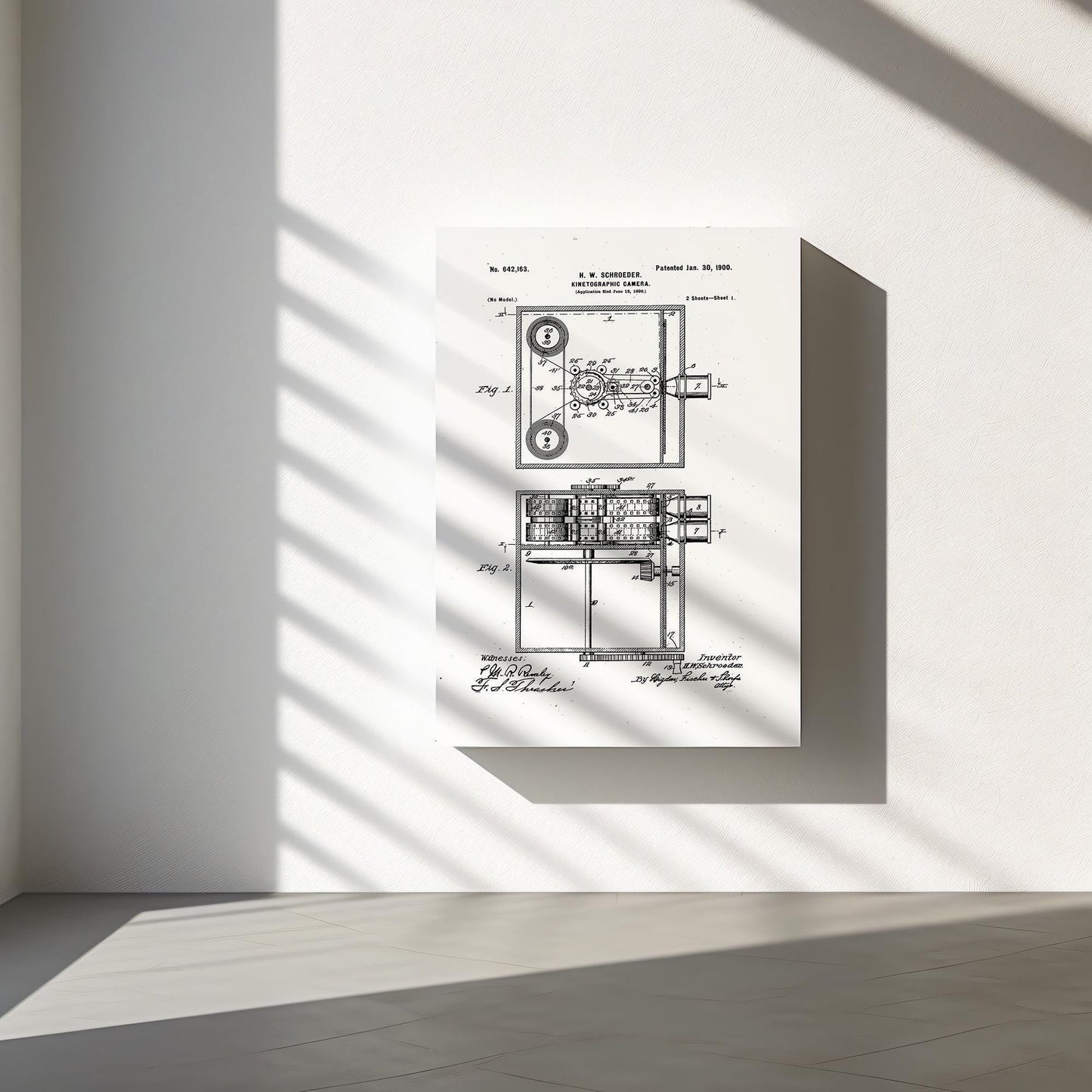 Photography Camera Patent