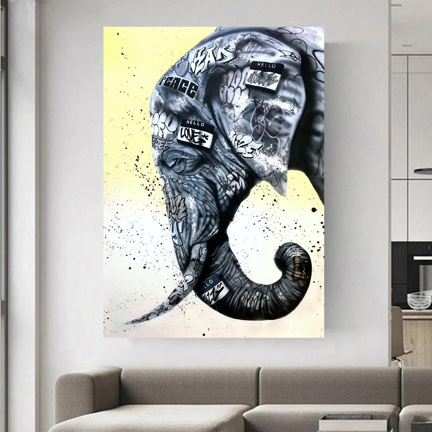Elephant Graffiti