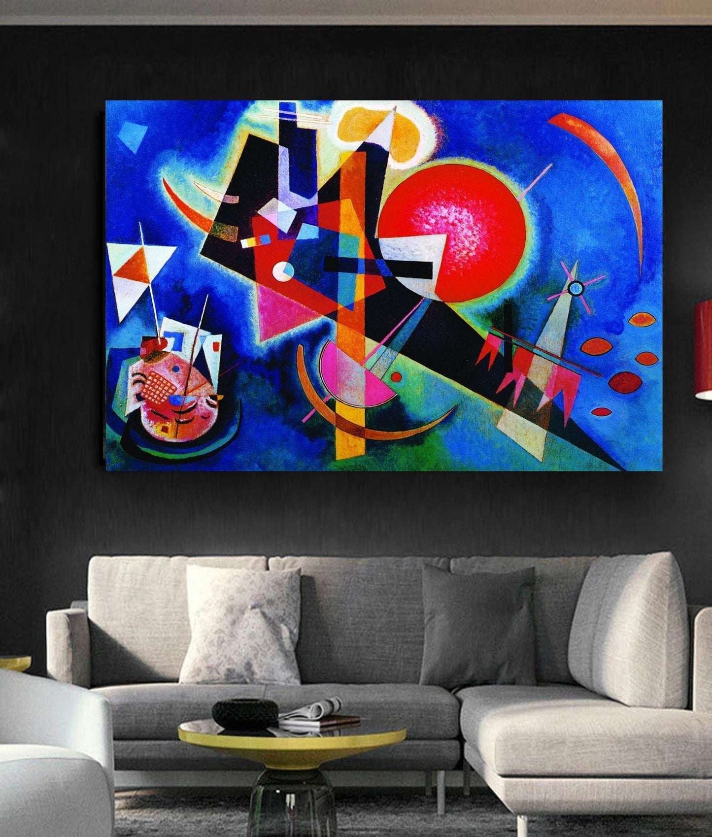Wassily Kandinsky Nel Blu