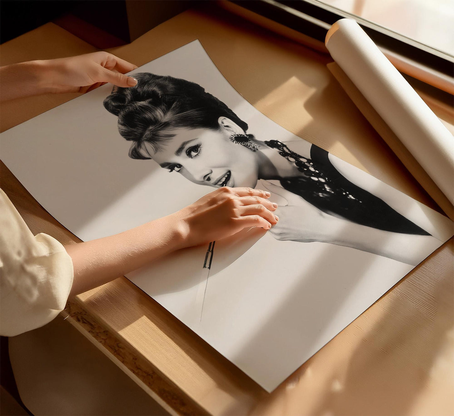 Audrey Hepburn Black and White