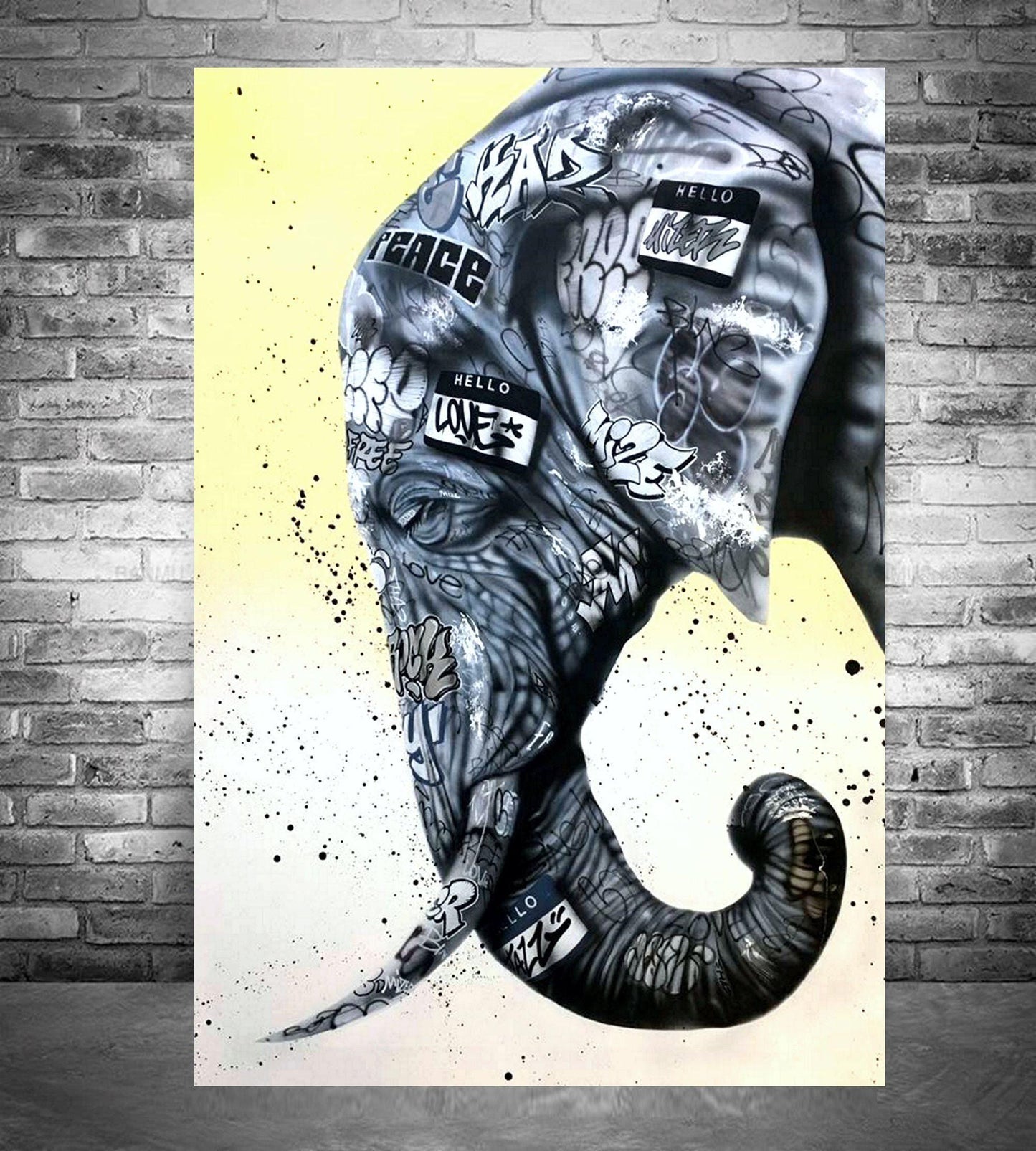 Elephant Graffiti