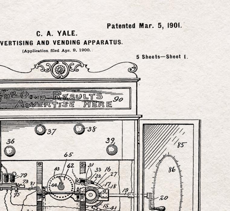 Vending Machine Patent