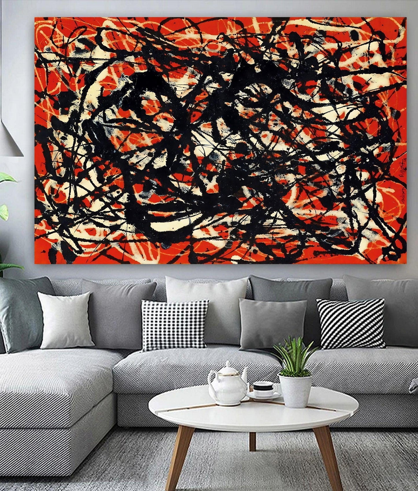 Freeform Jackson Pollock