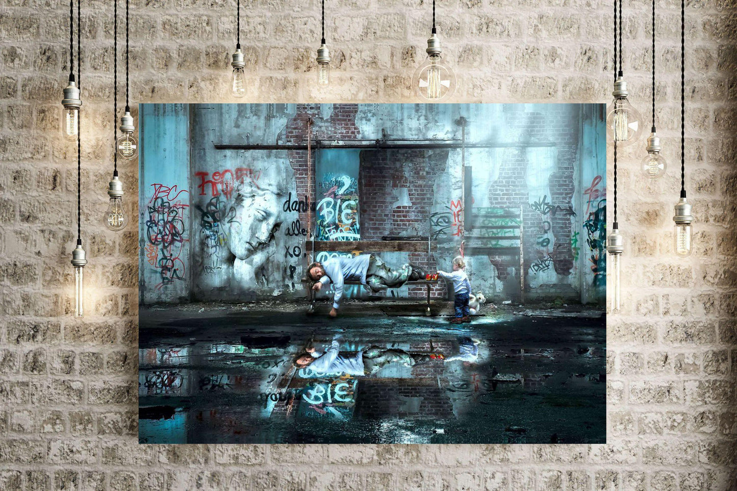 Banksy Cool Bench Blue