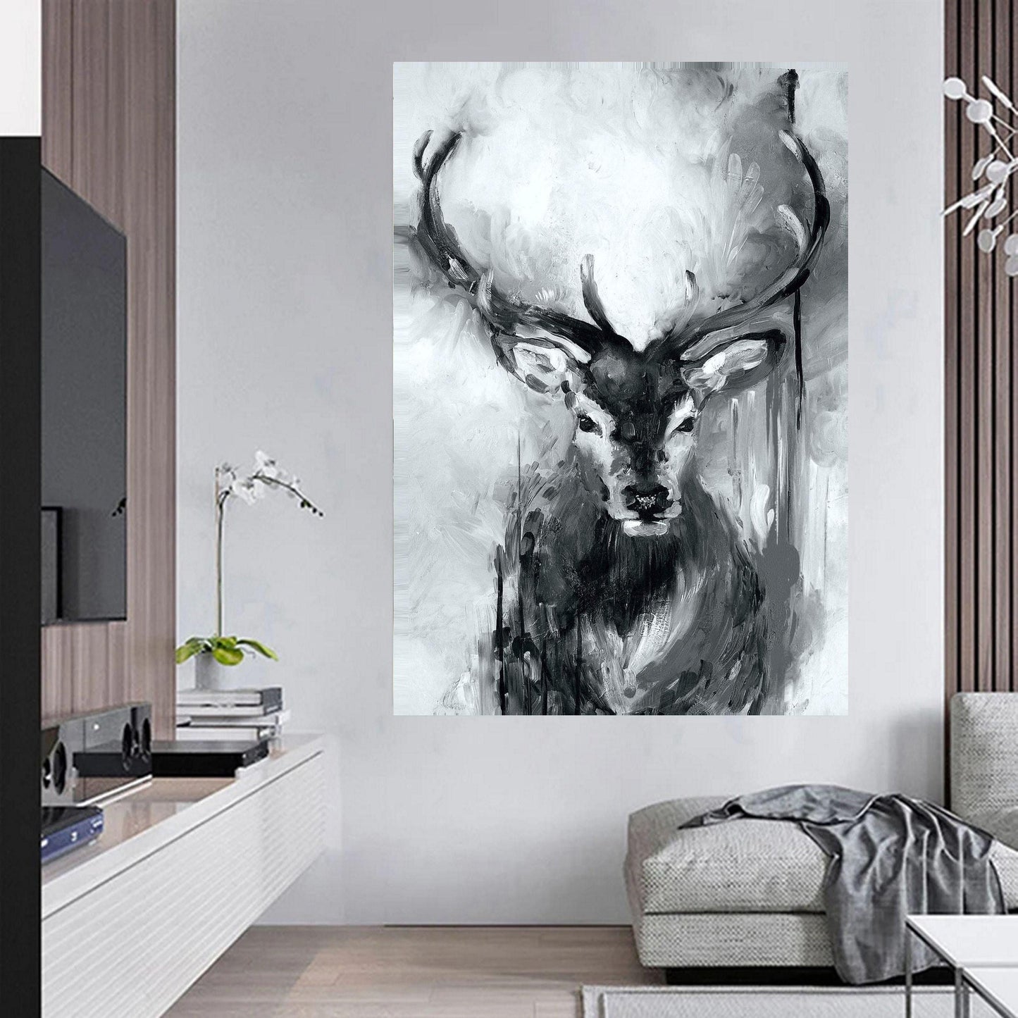 Monochrome Stag