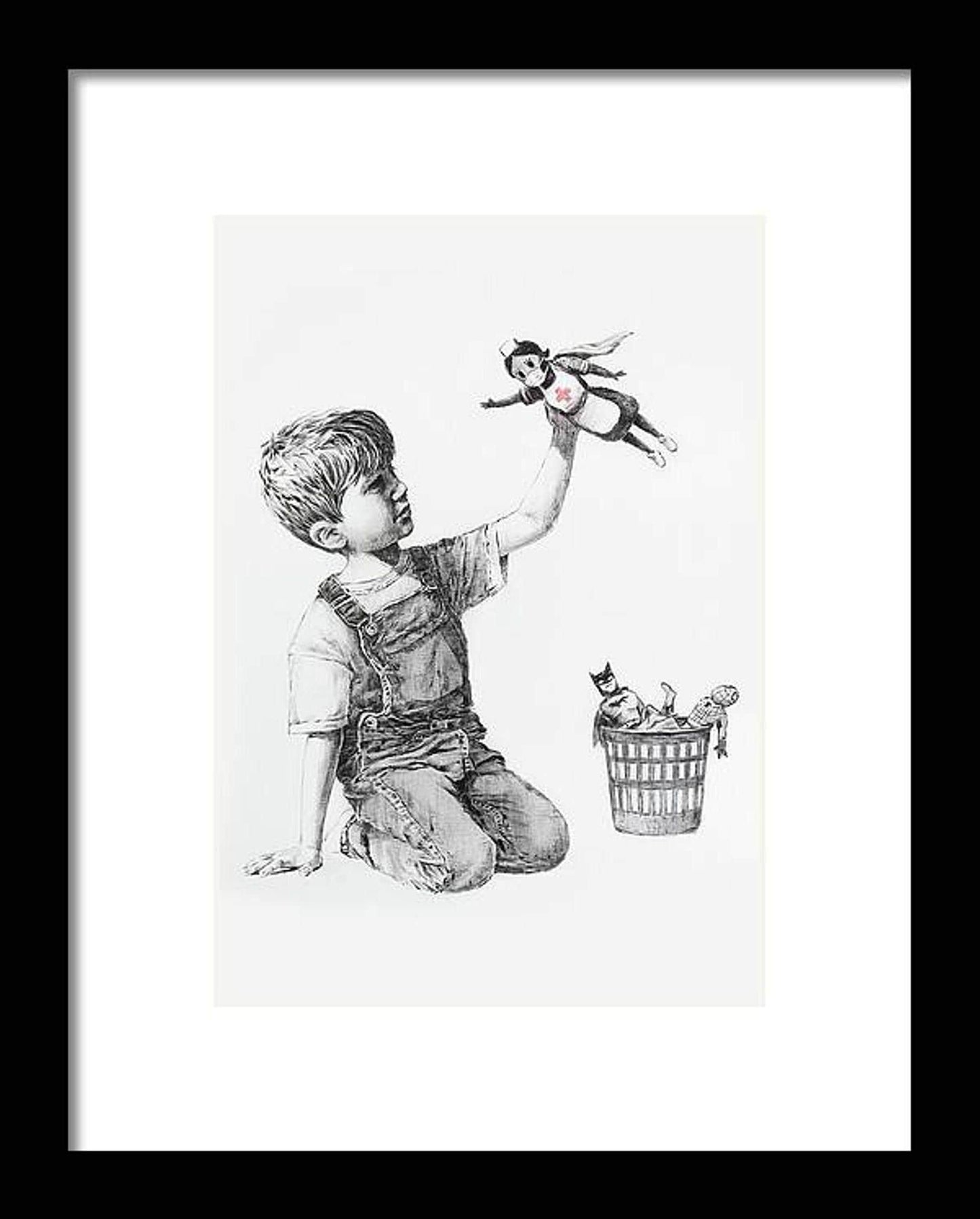 Banksy NHS Superhero