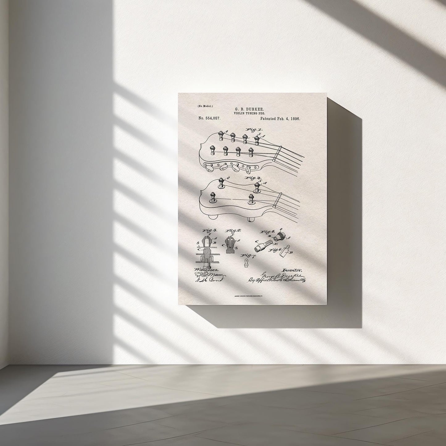 Violin Tuning Patent