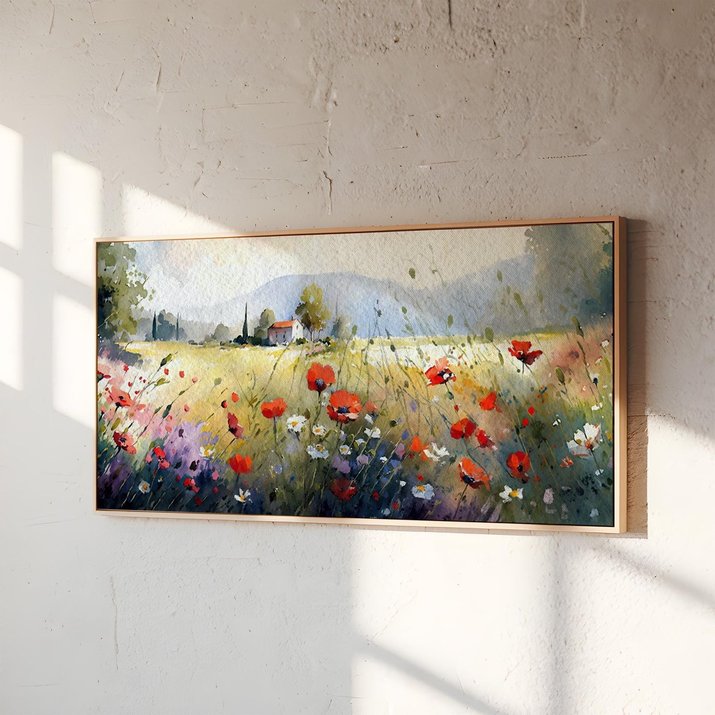 Poppy Field Panorama