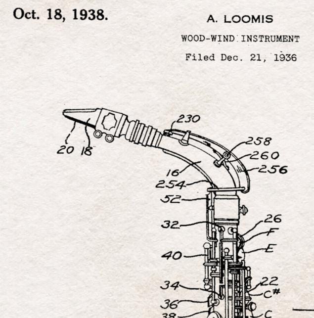 Saxophone Blueprint