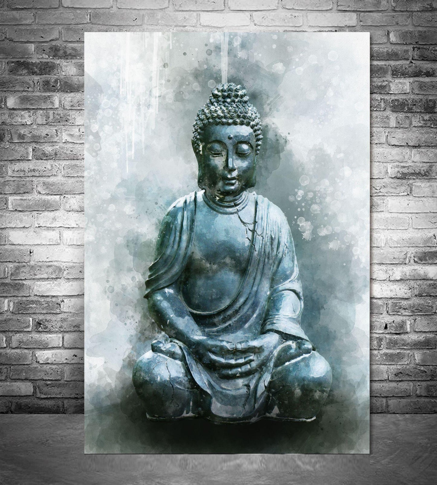 Buddha Spiritual Grey