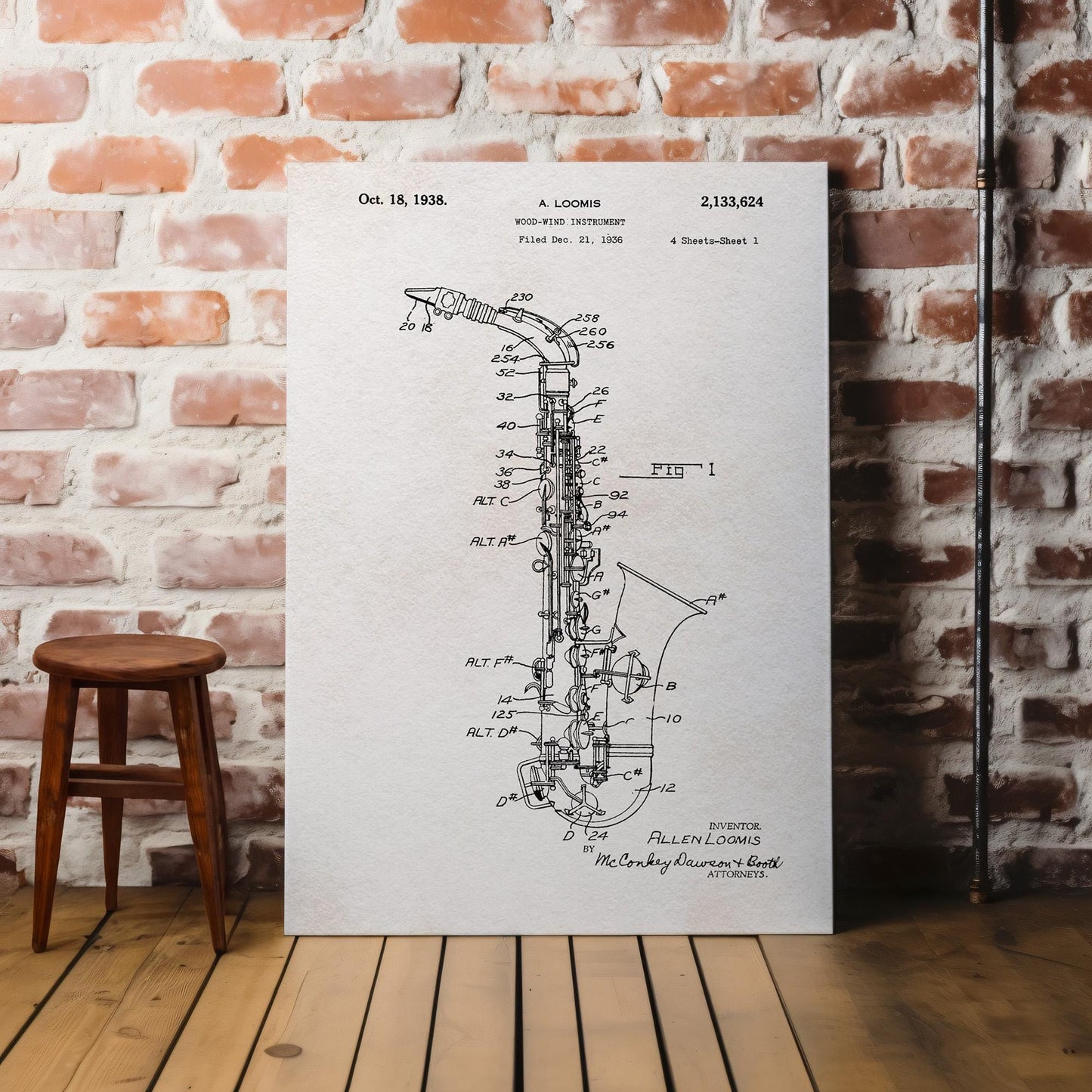 Saxophone Blueprint