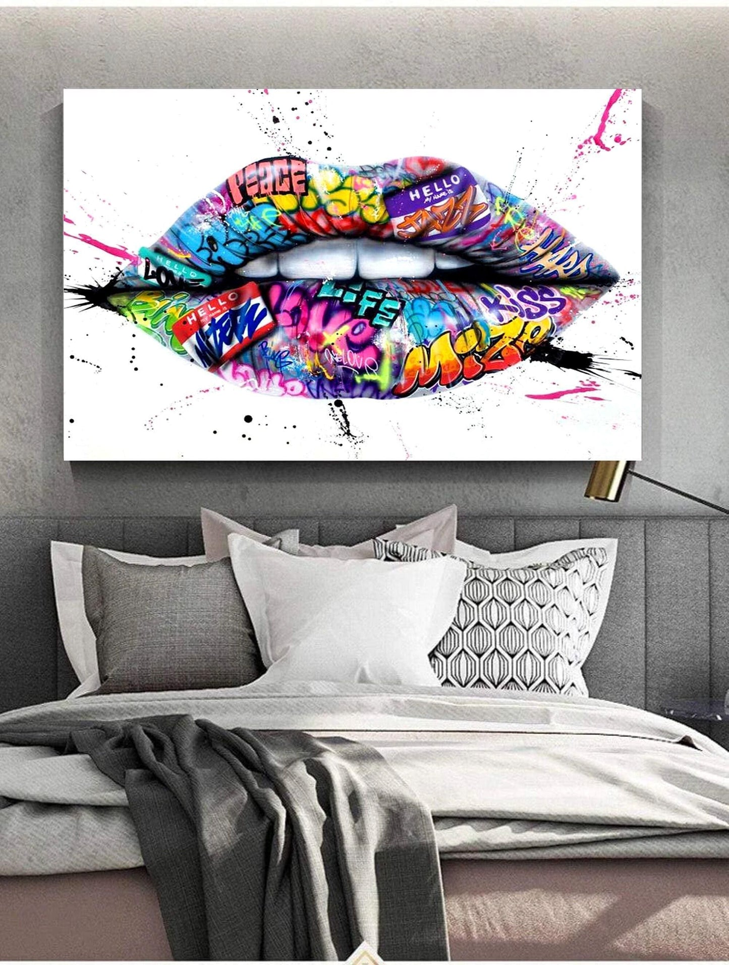Graffiti Lips