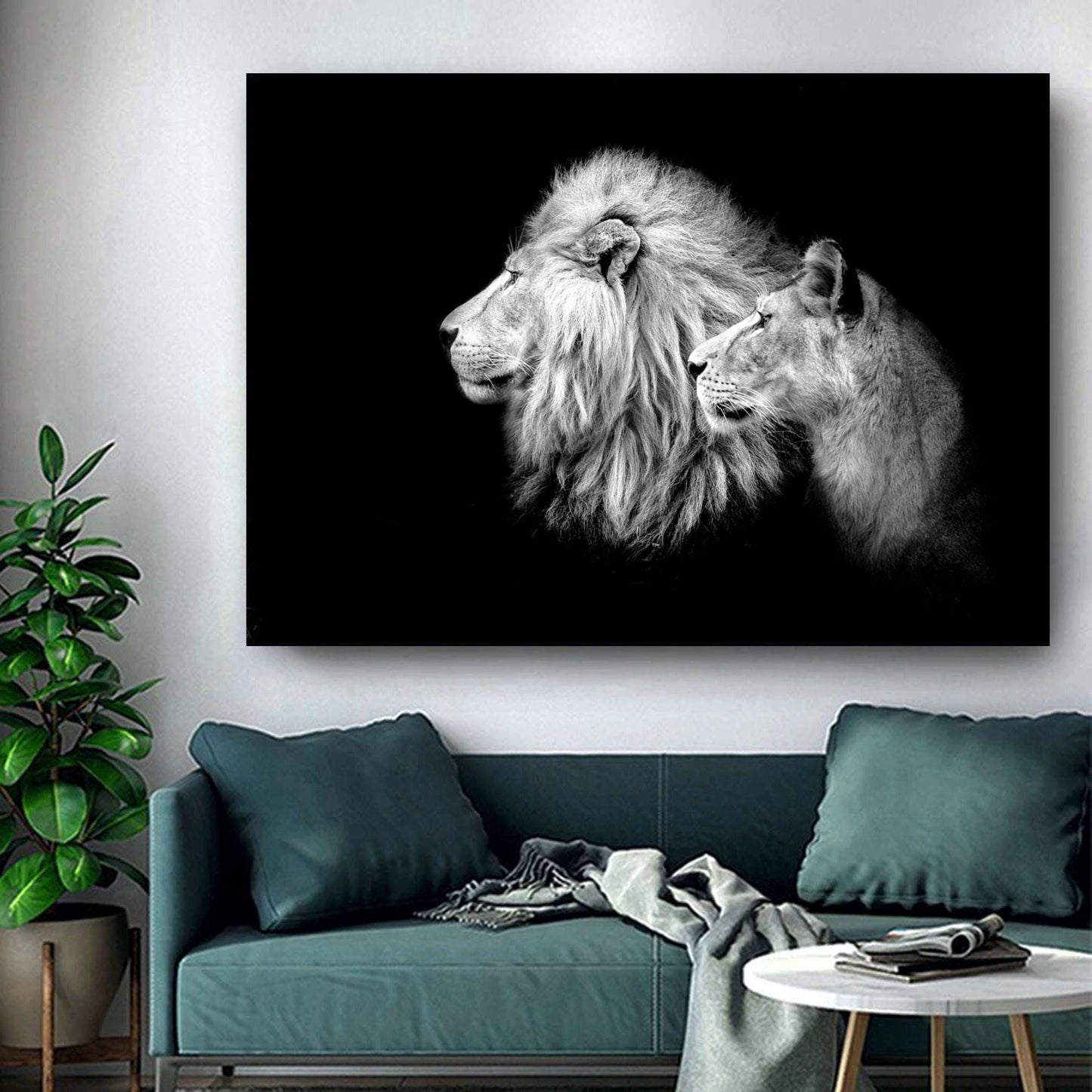 Lion & Lioness