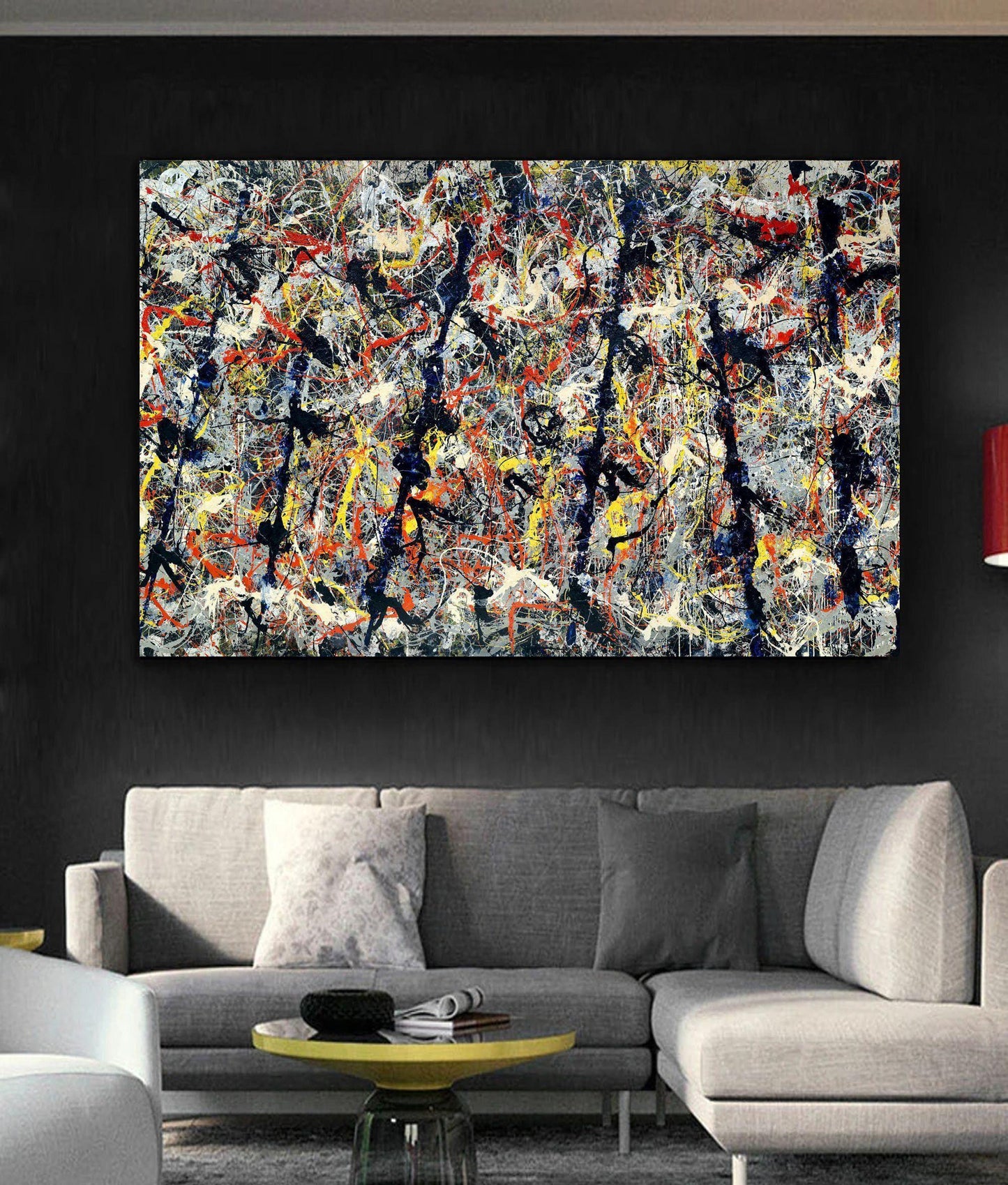 Jackson Pollock Convergence