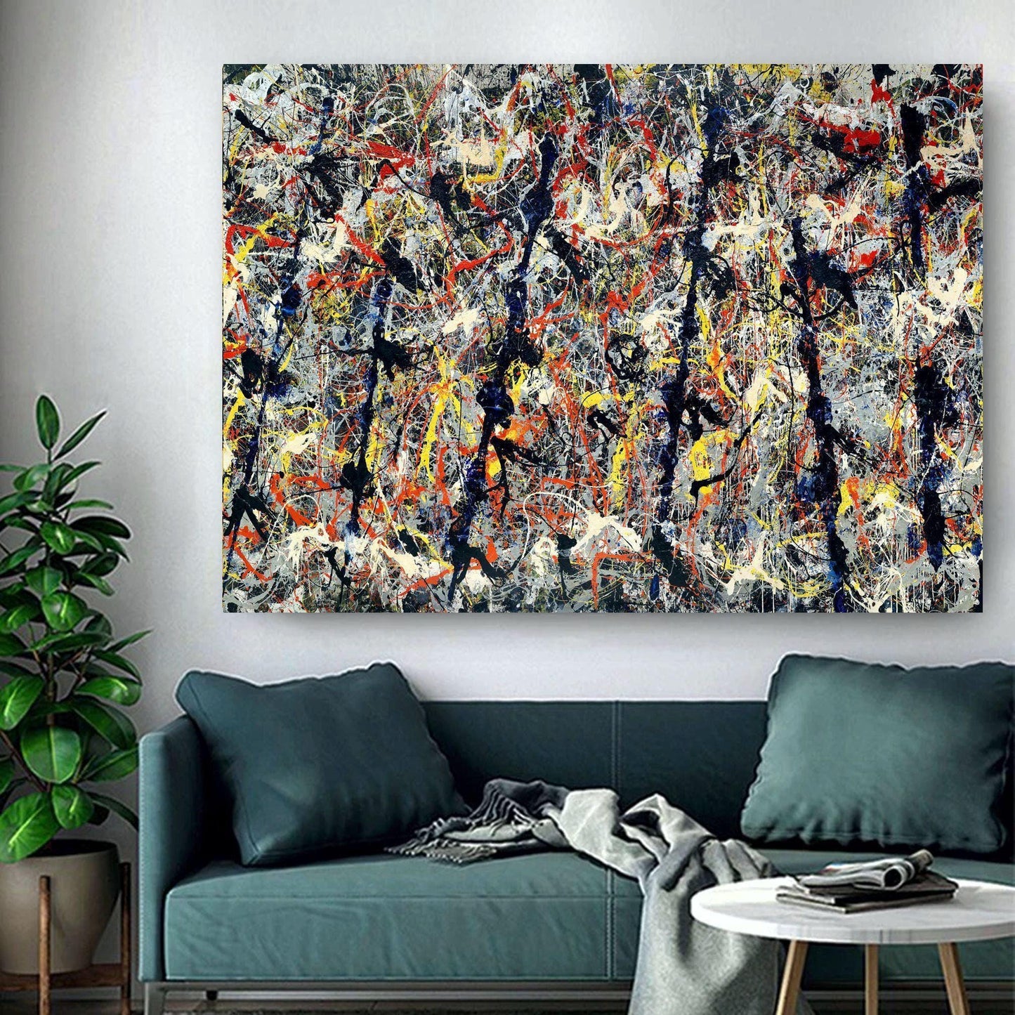 Jackson Pollock Convergence