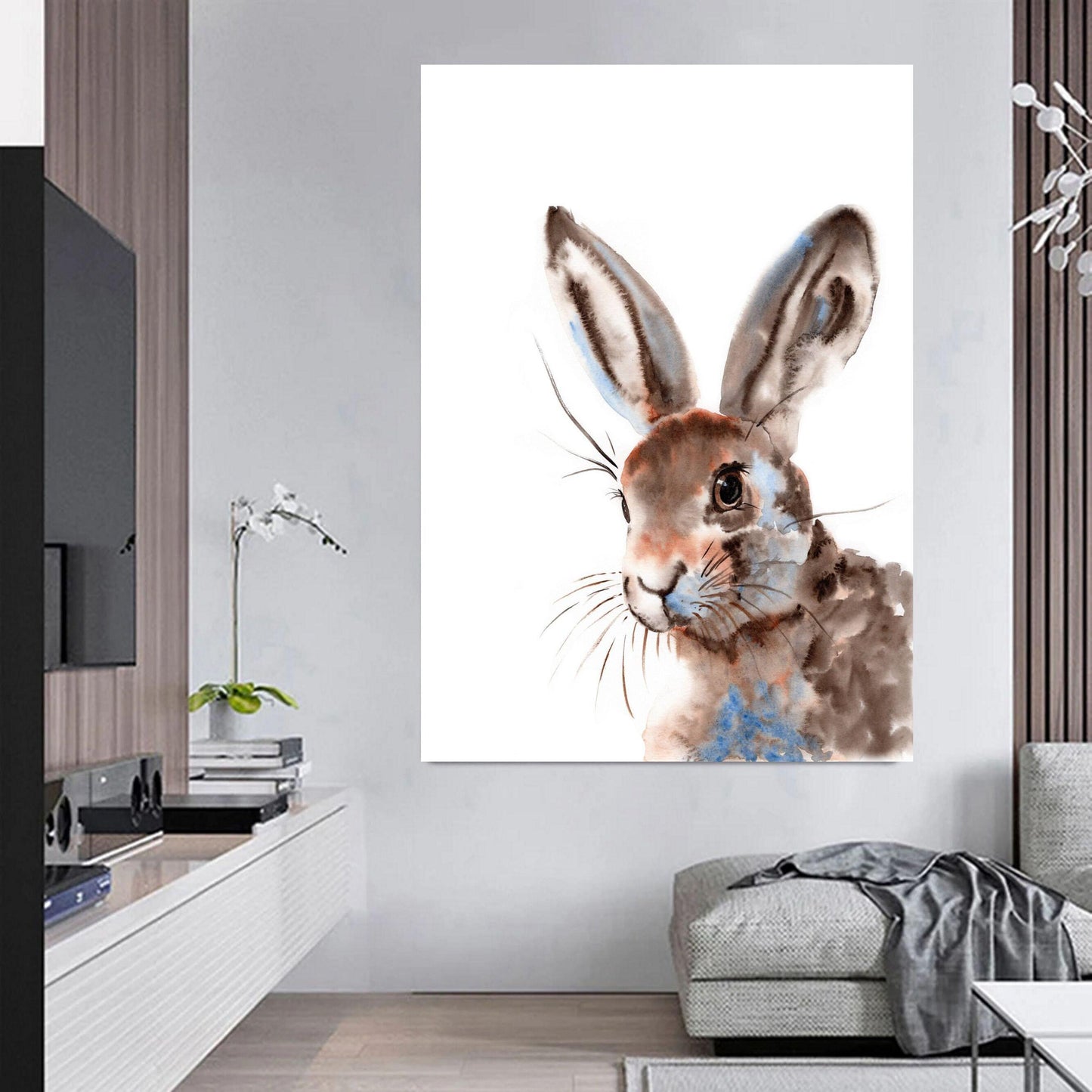 Rabbit Watercolour