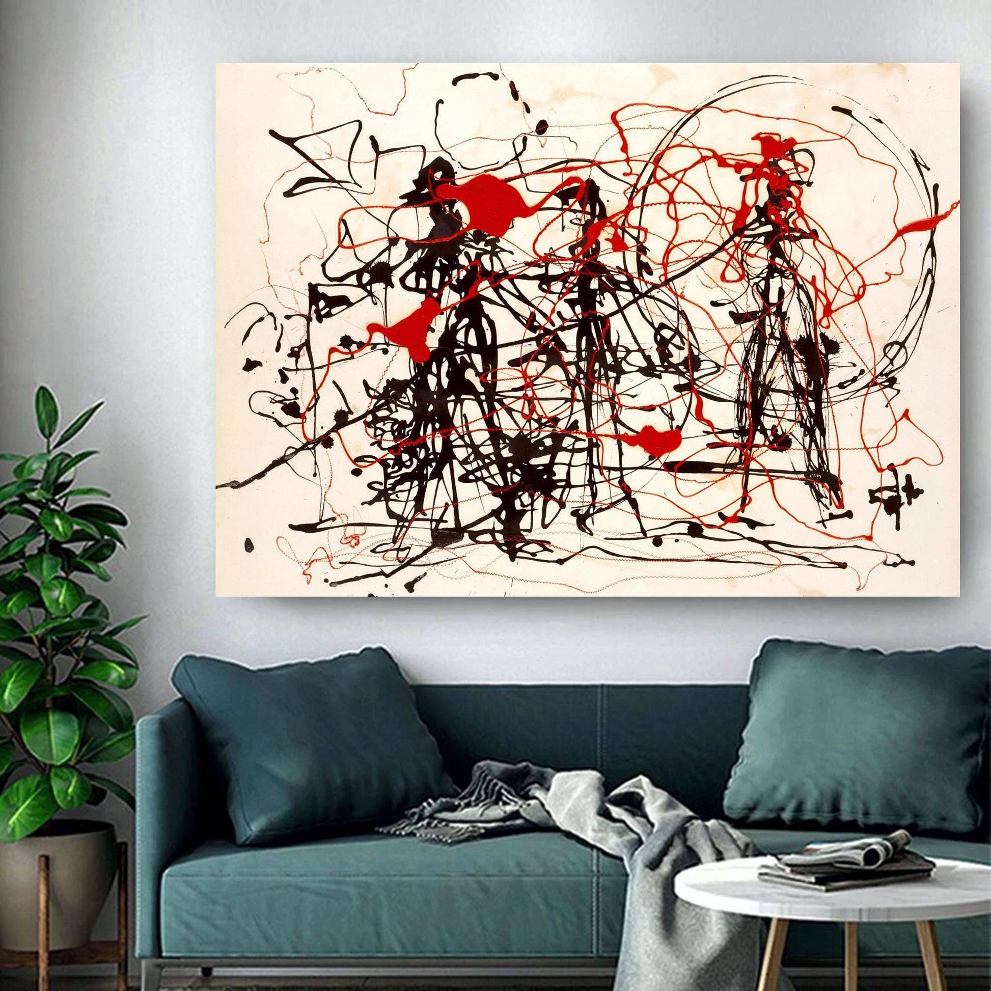 Jackson Pollock Untitled