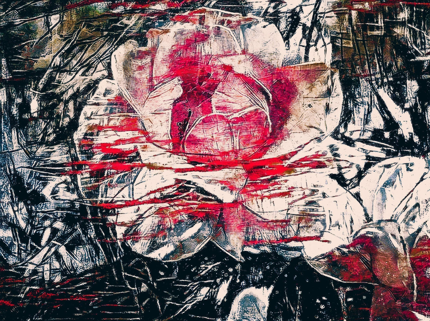 Abstract Rose