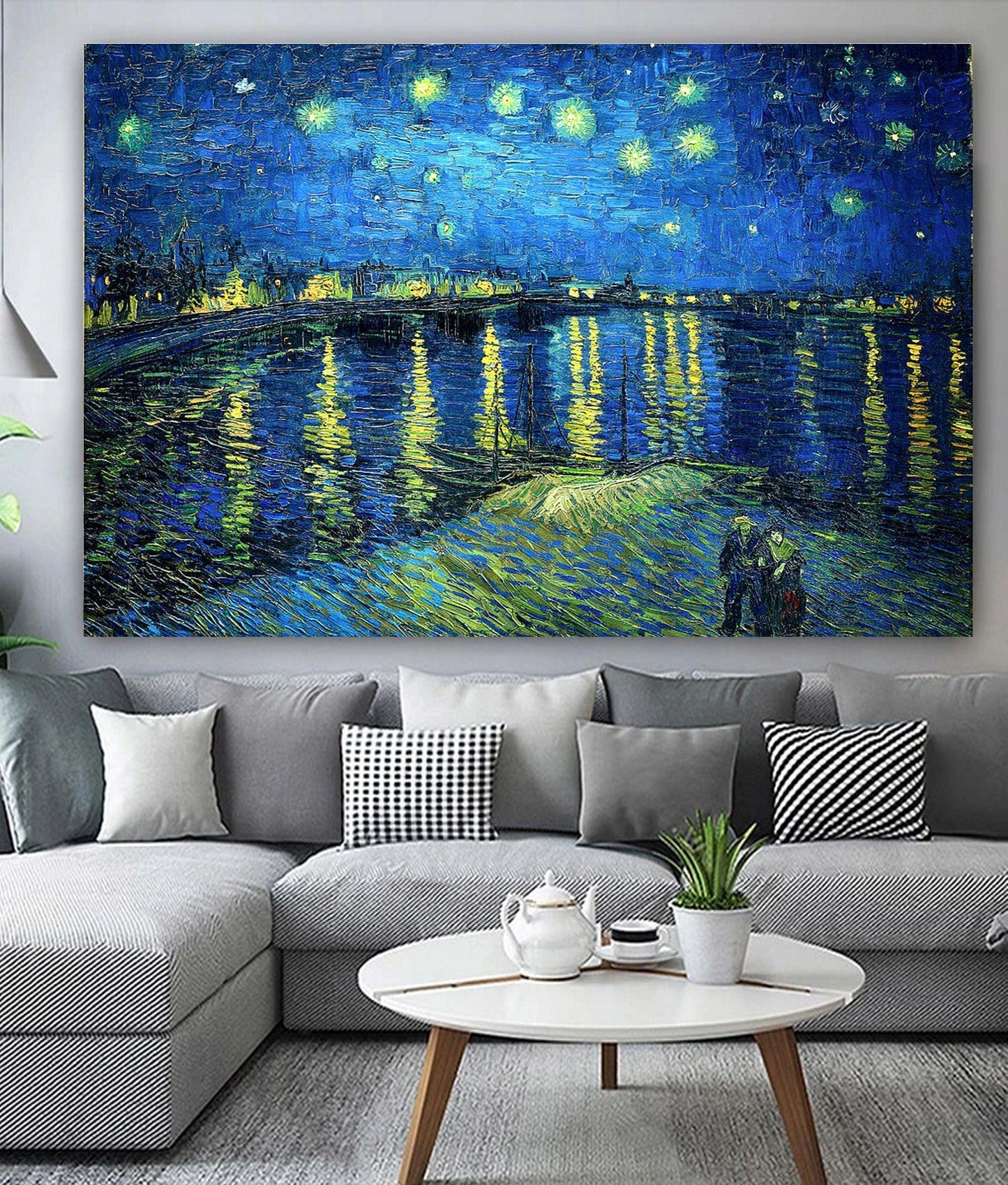 Van Gogh Starry Night over Rhone