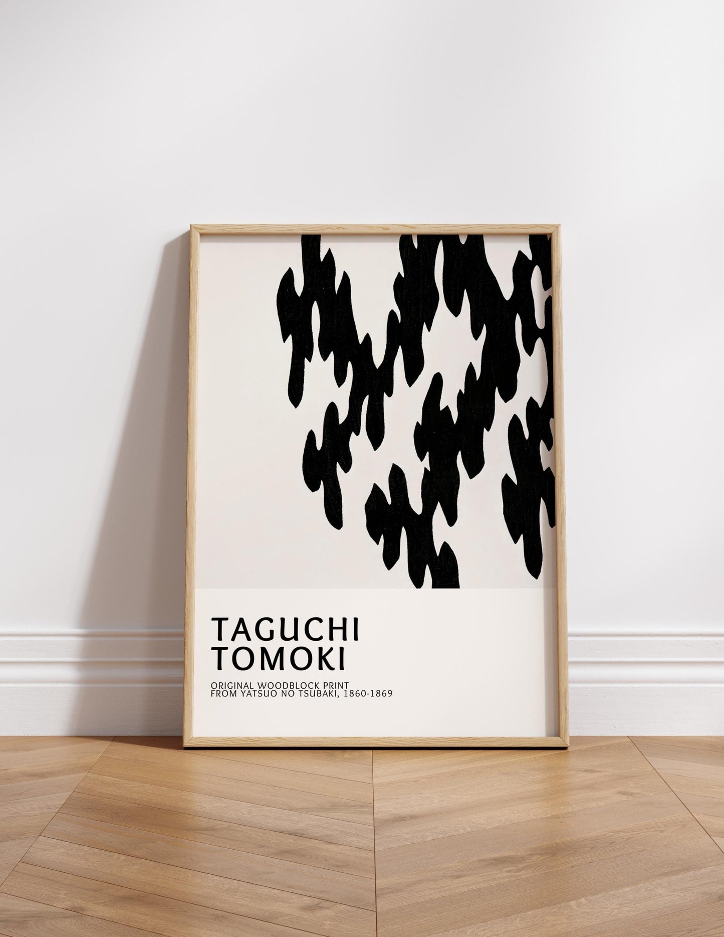 A stunning set of 2 prints featuring famous Japanese woodblock artists Katsushika Hokusai and Taguchi Tomoki, perfect for Japandi interior design. These gallery posters showcase a delicate watercolour painting aesthetic with a minimalist style, ideal for those seeking wall decor that blends traditional and modern influences. The museum prints are available as a large print, making a striking statement in any space. This wall art set brings timeless beauty and elegance to contemporary interiors.