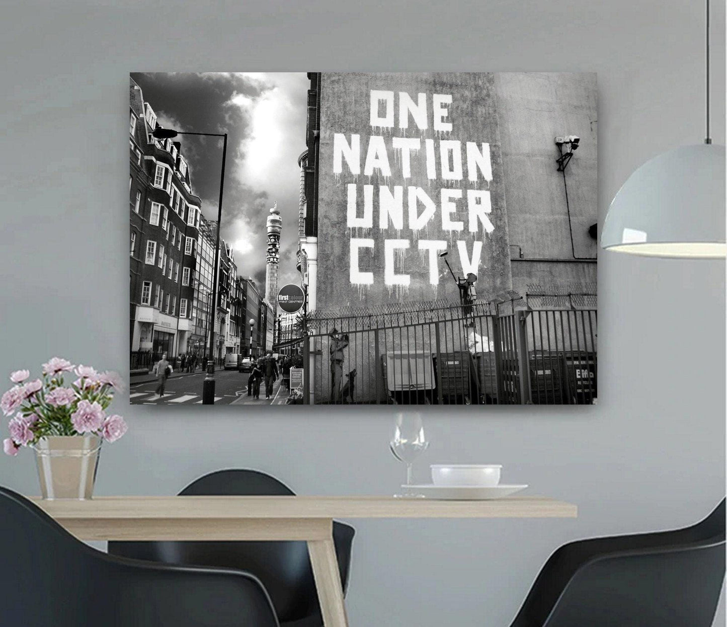 Banksy One Nation Under CCTV