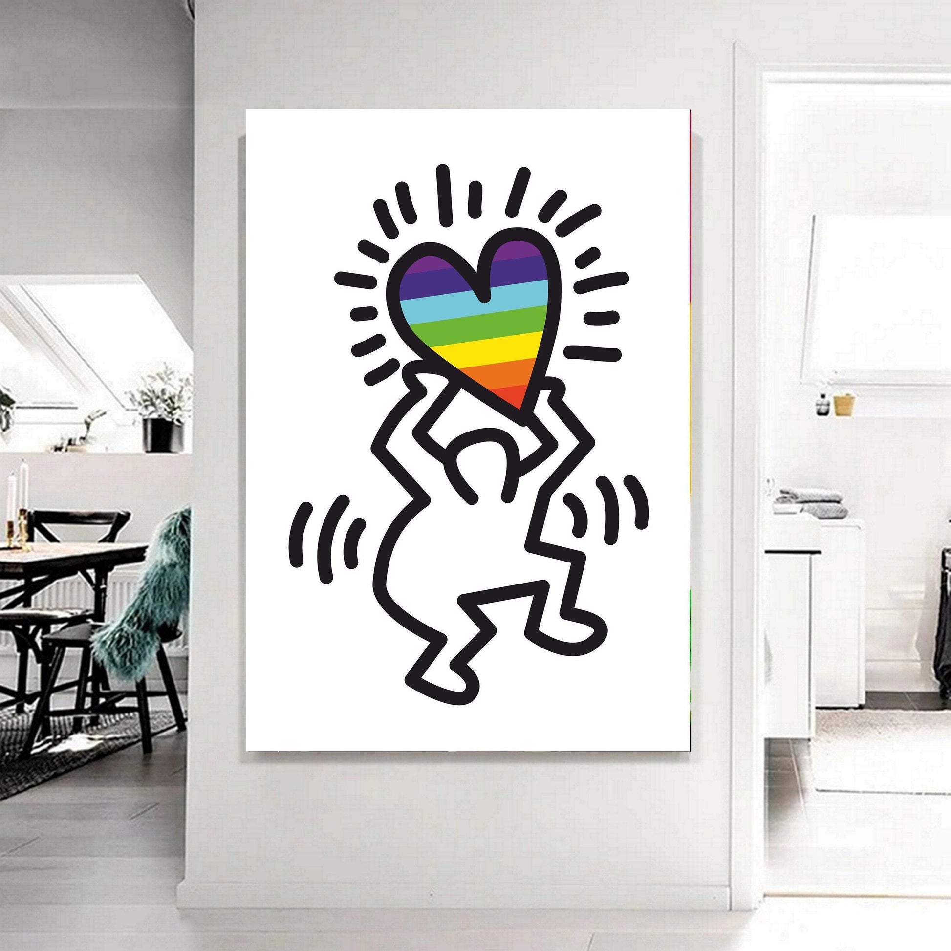 Rainbow Pride Heart