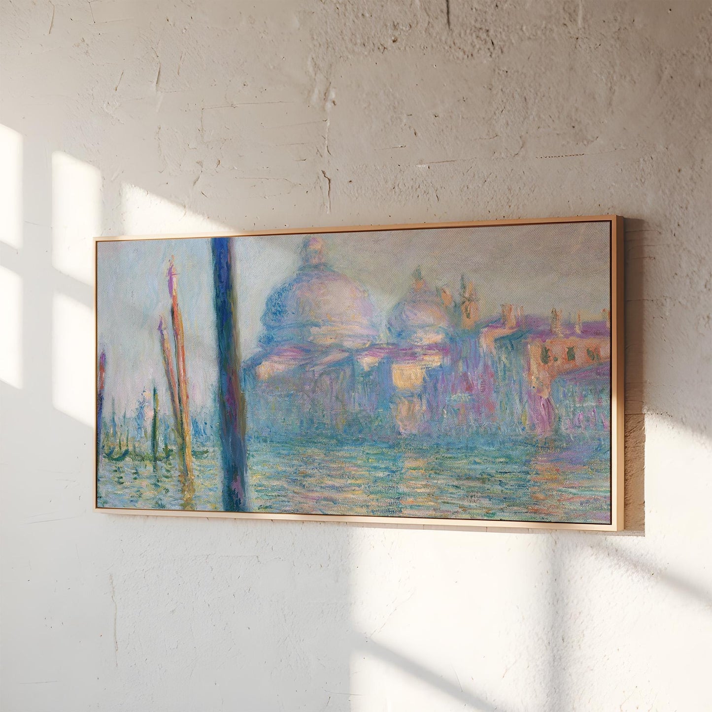 Monet Venice Canal Panorama