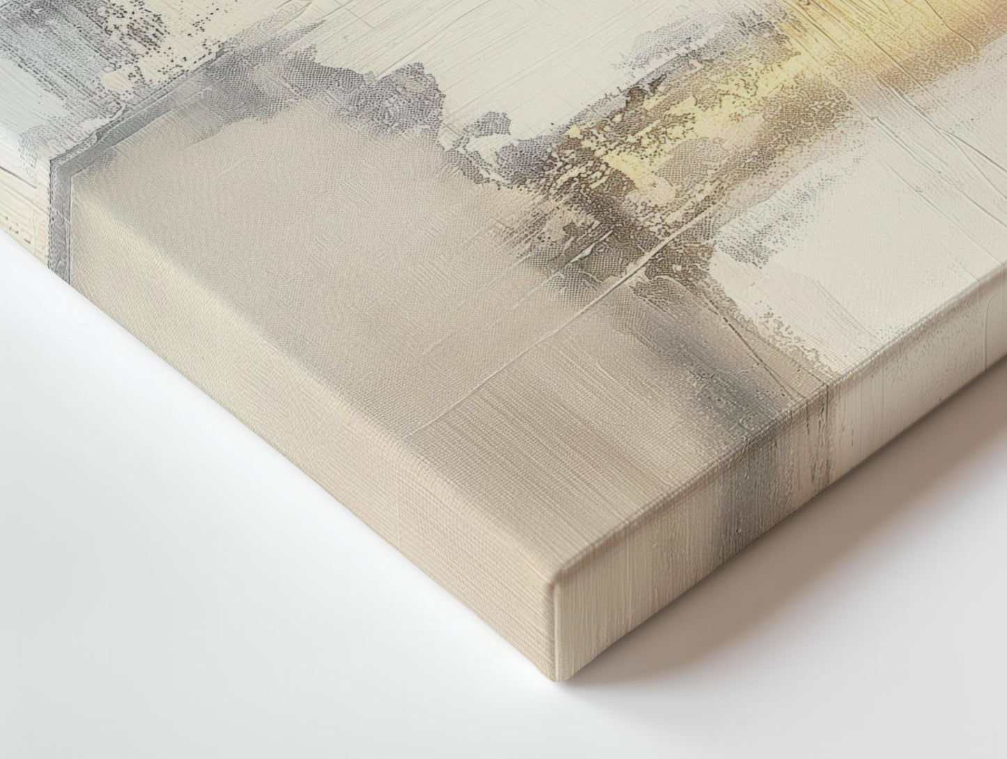 Neutral Abstract Canvas Wall Art or poster print. Minimalist neutral wall art contemporary textured painting printed. Large picture canvas