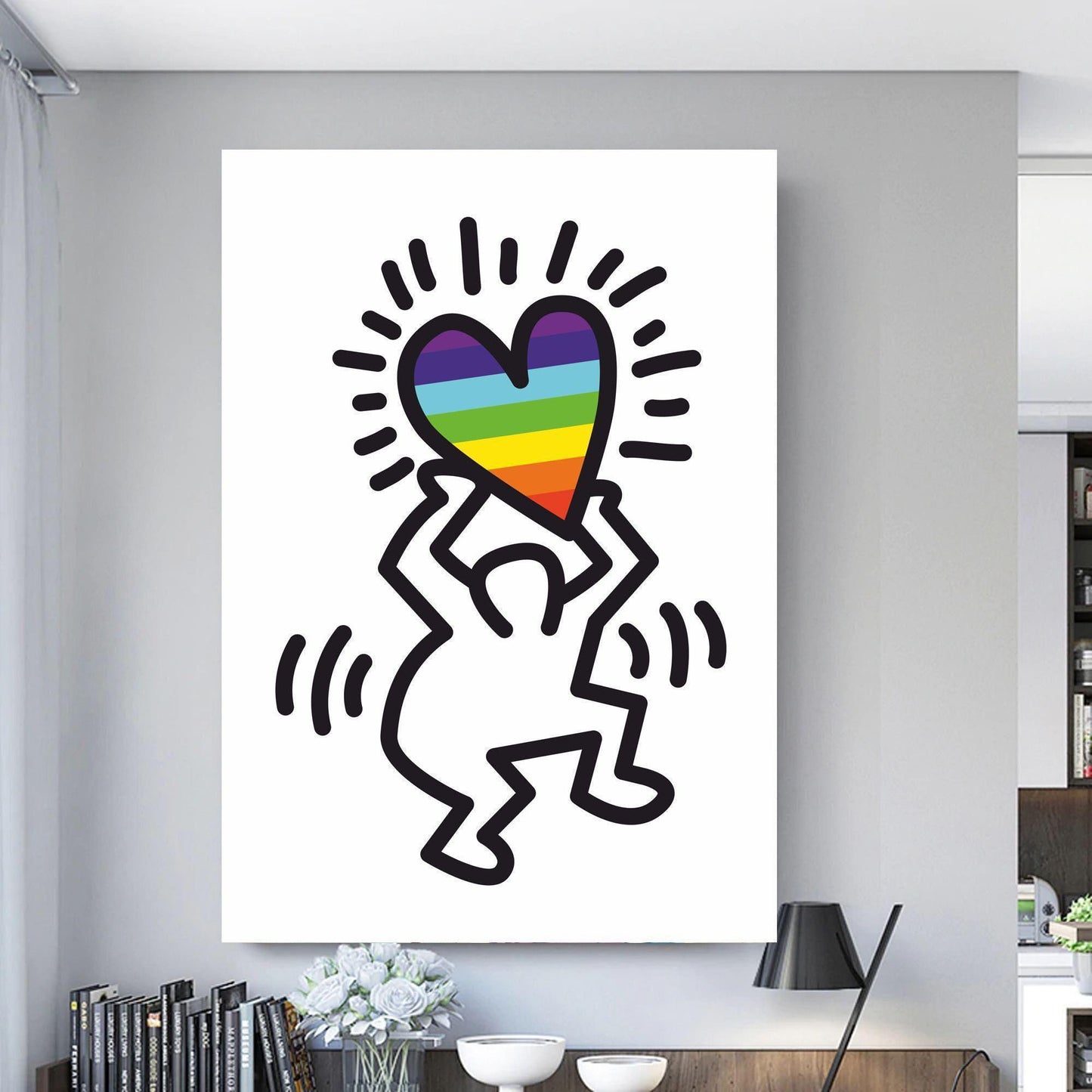 Rainbow Pride Heart