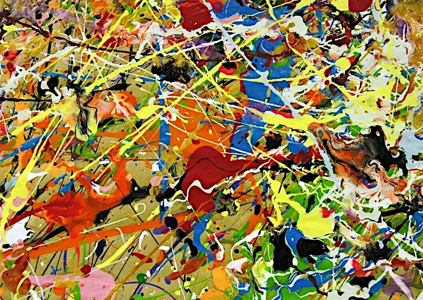 Jackson Pollock Abstract
