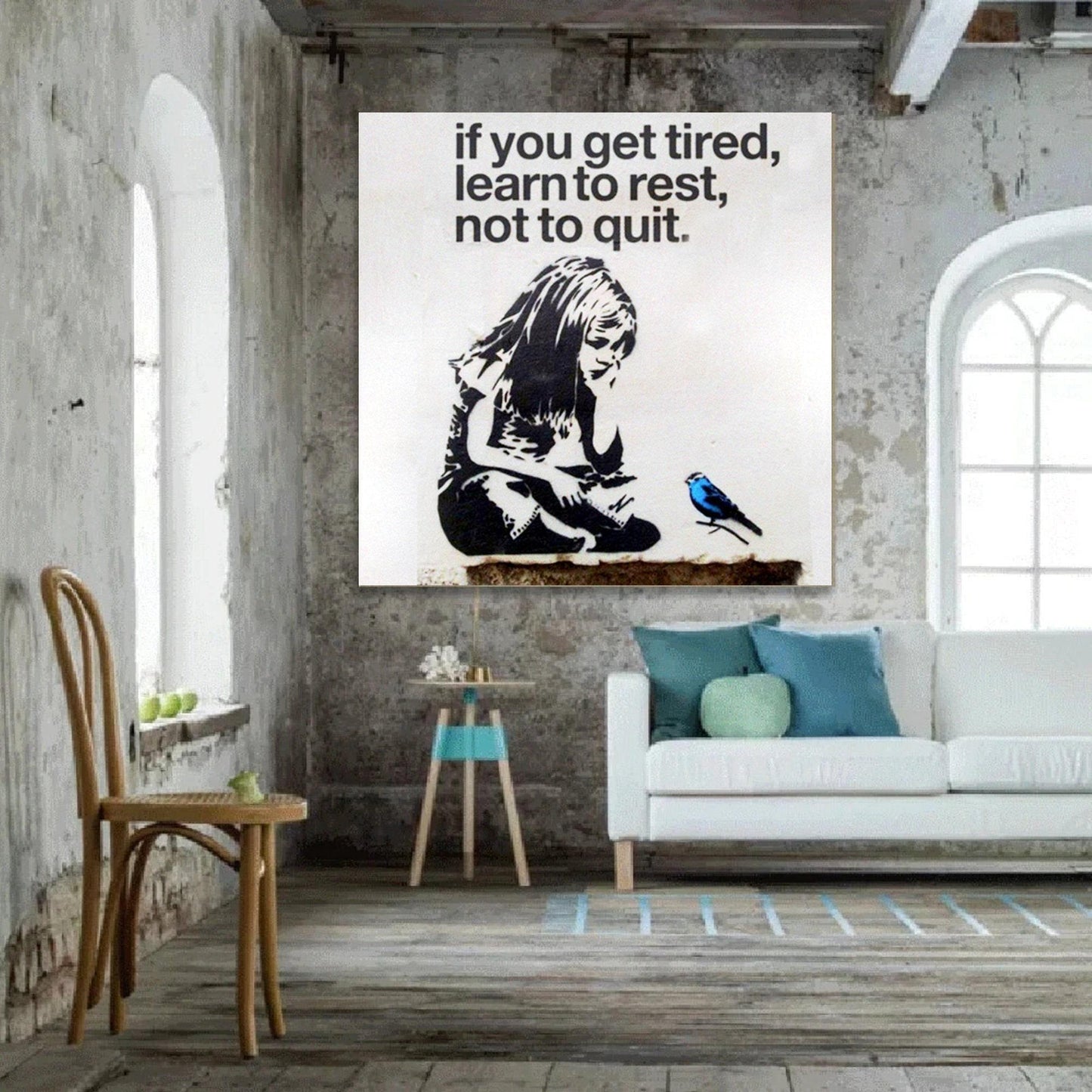 Banksy Learn To Rest