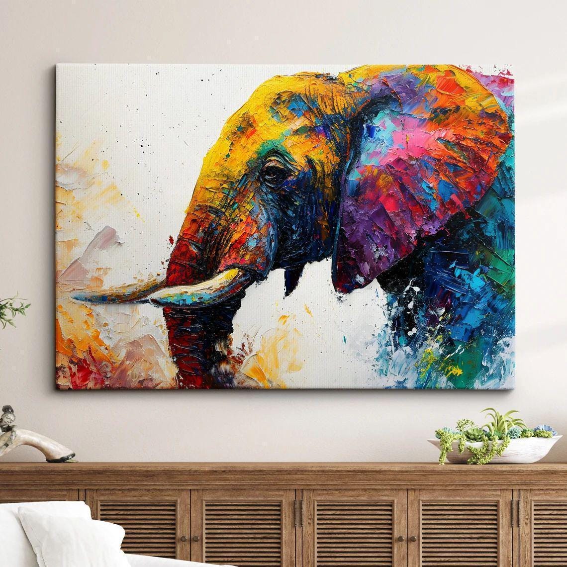 Elephant Colourful