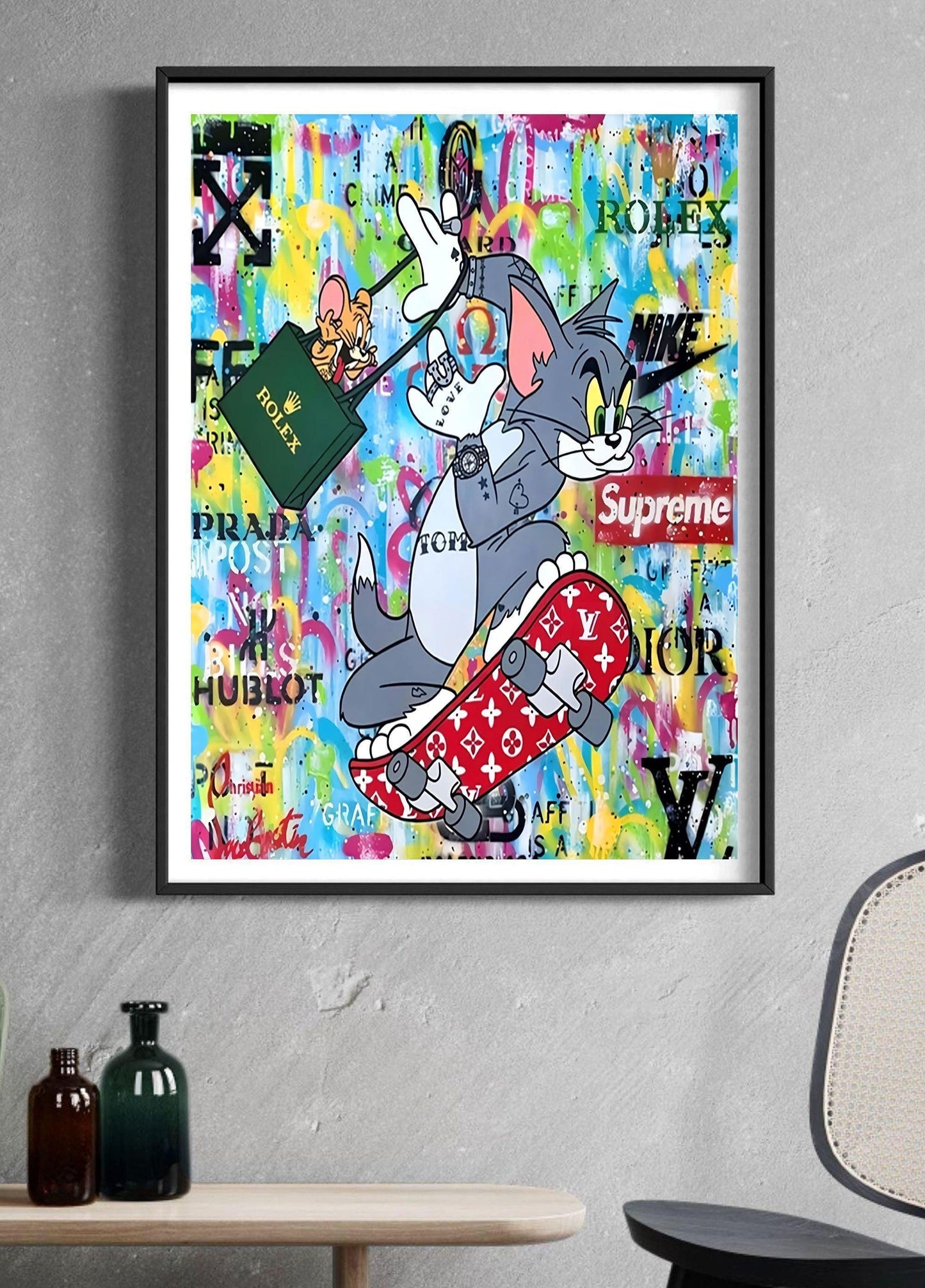 Tom and Jerry Graffiti