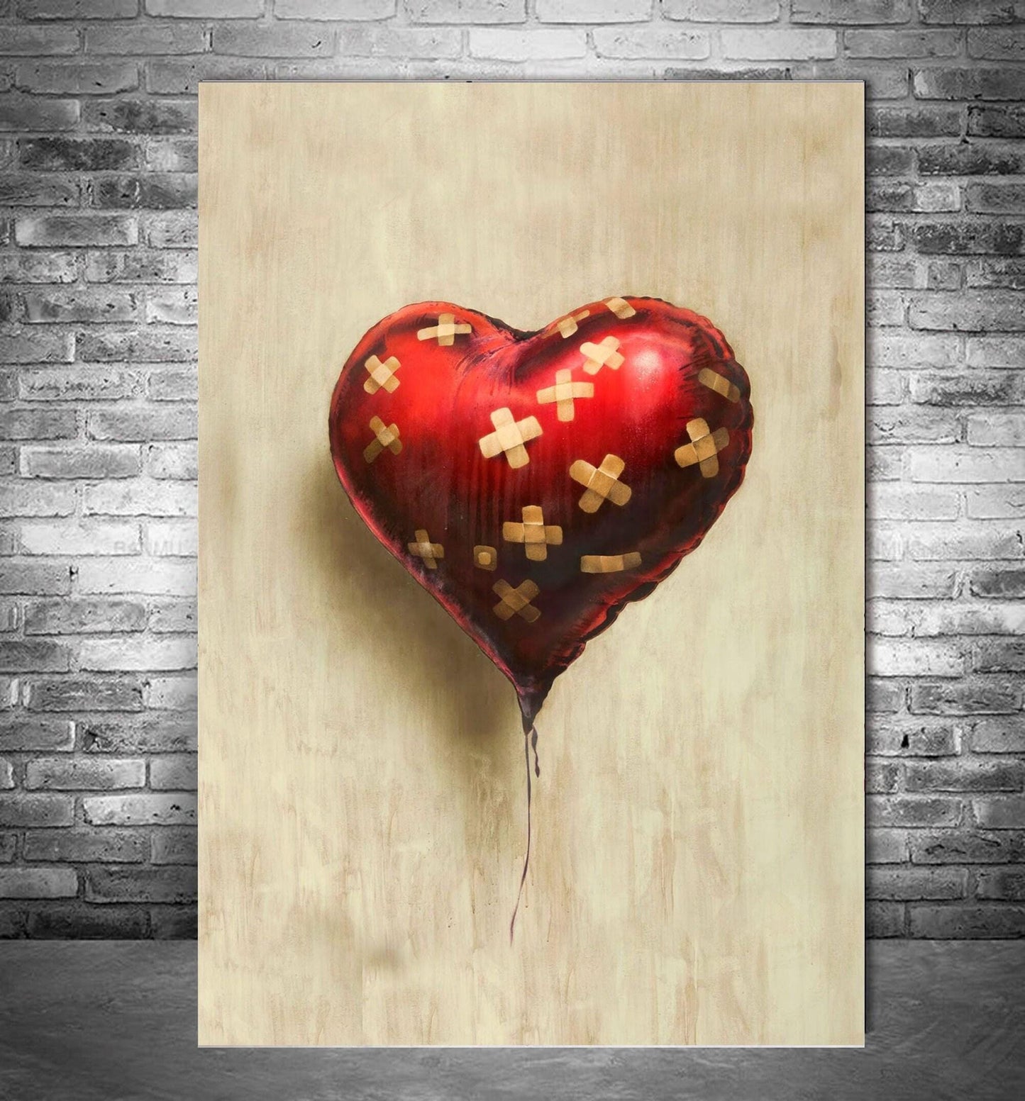 Red Love Balloon Heart