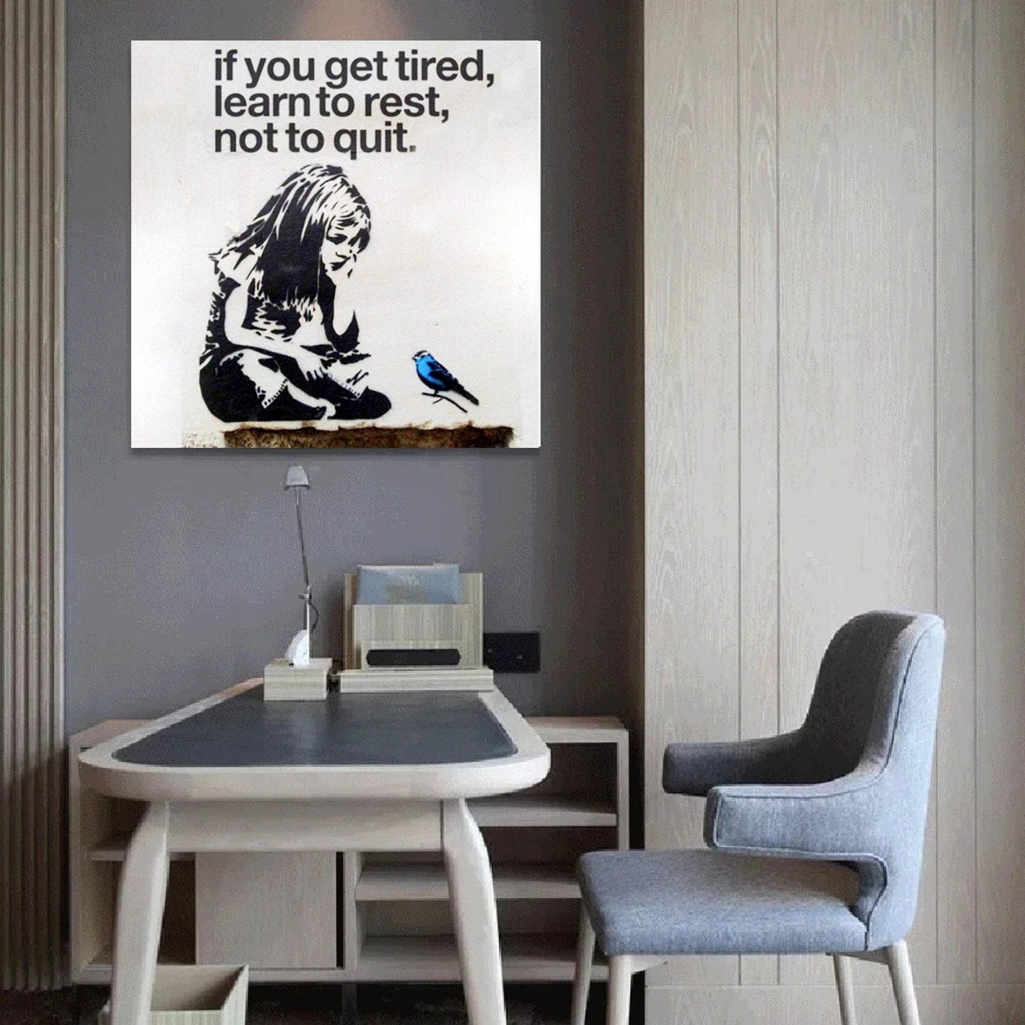 Banksy Learn To Rest
