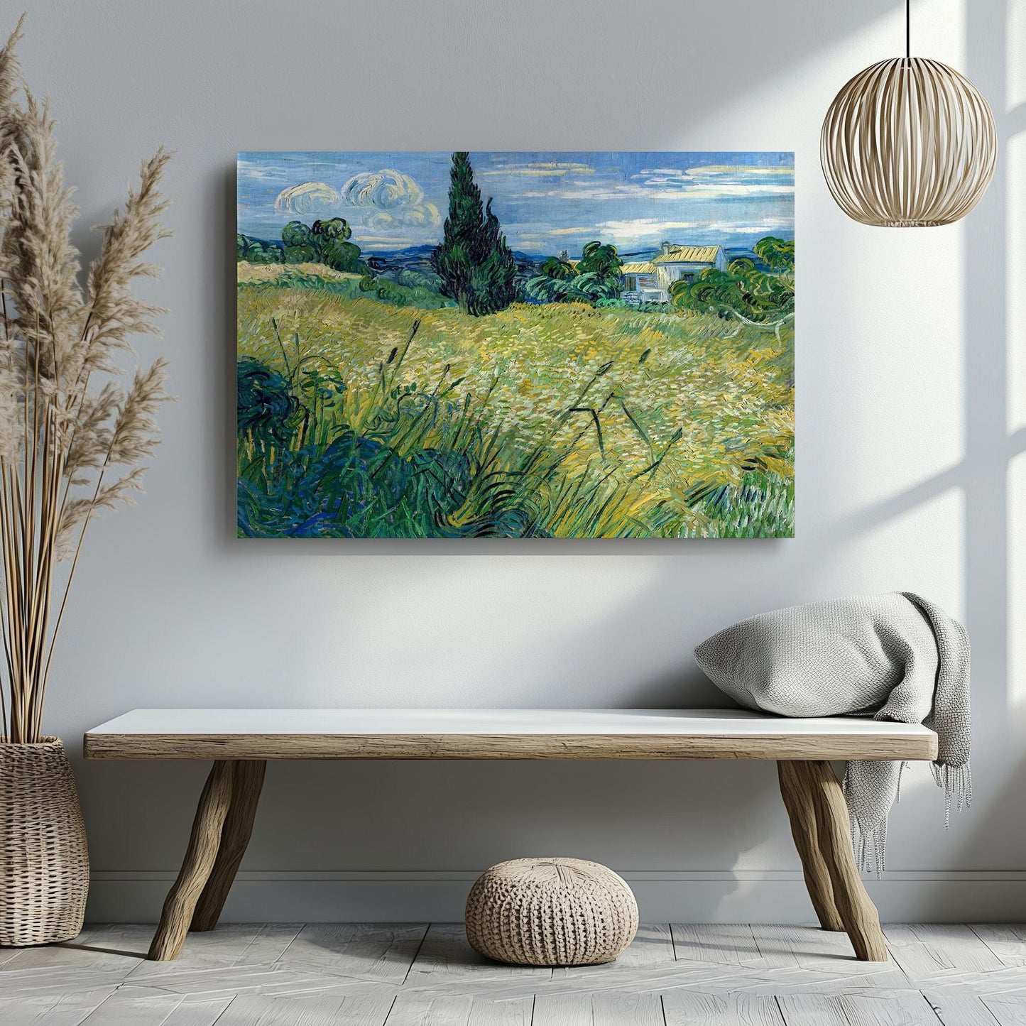 Van Gogh Green Wheat Field