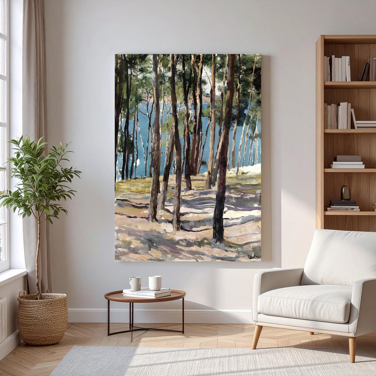 Forest Framed Canvas