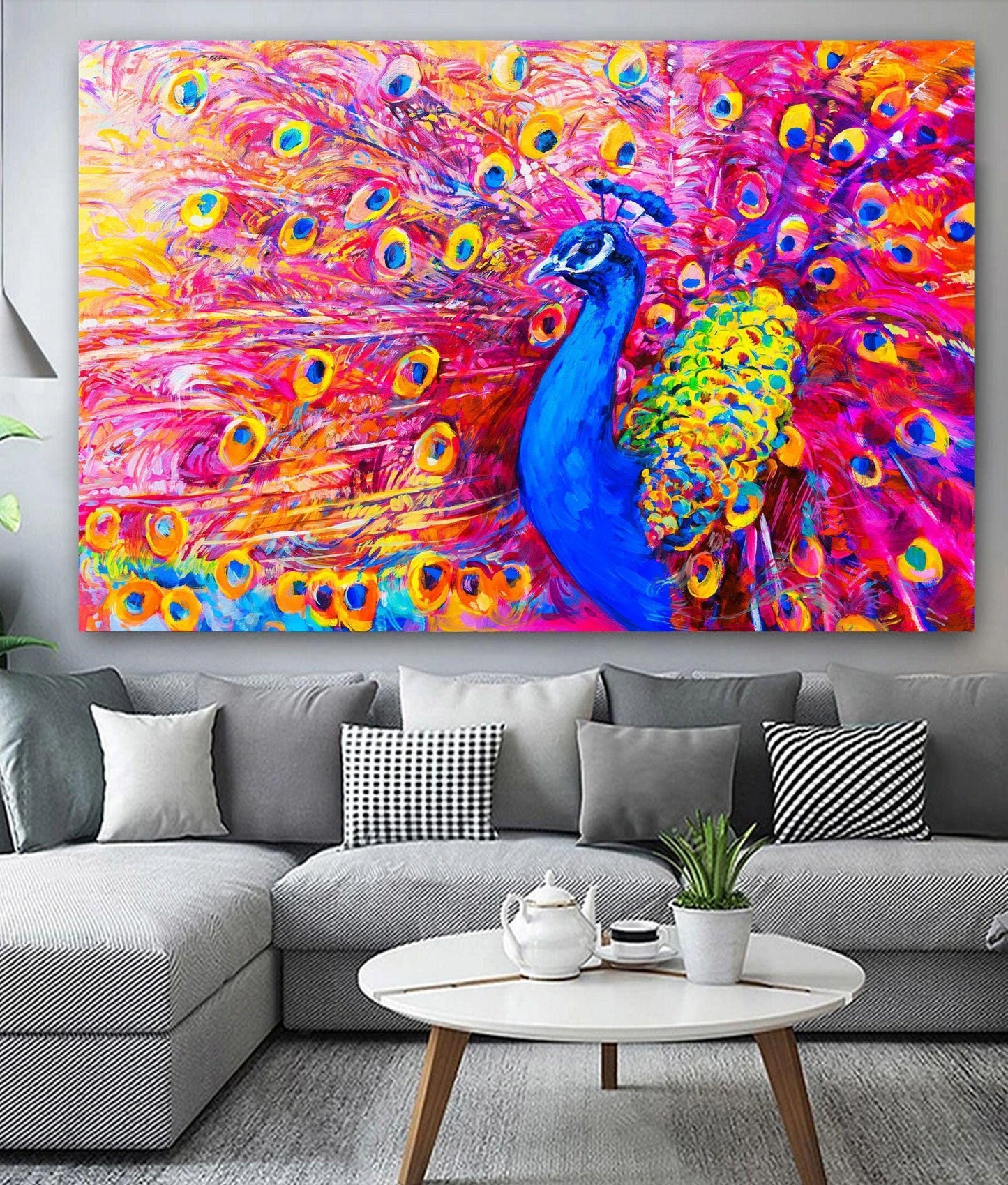 Colourful Peacock