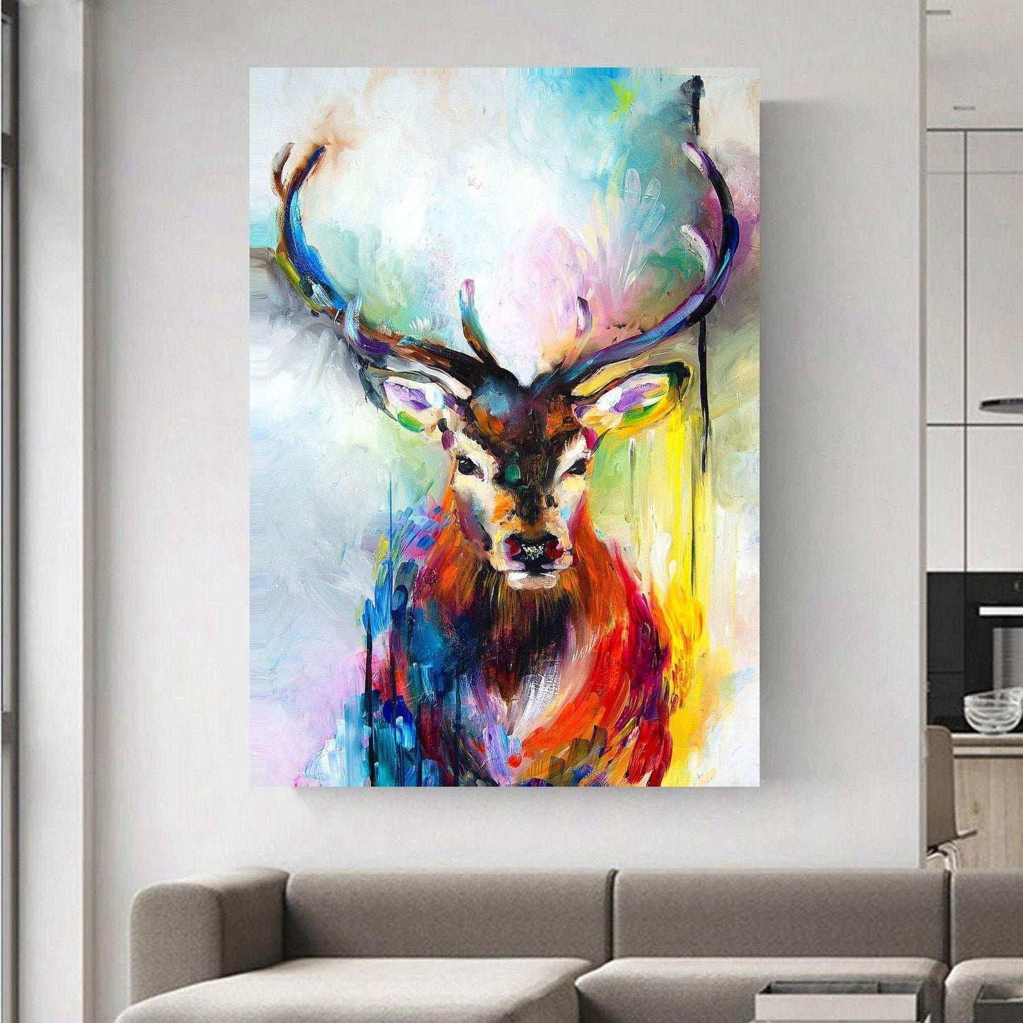 Colourful Stag
