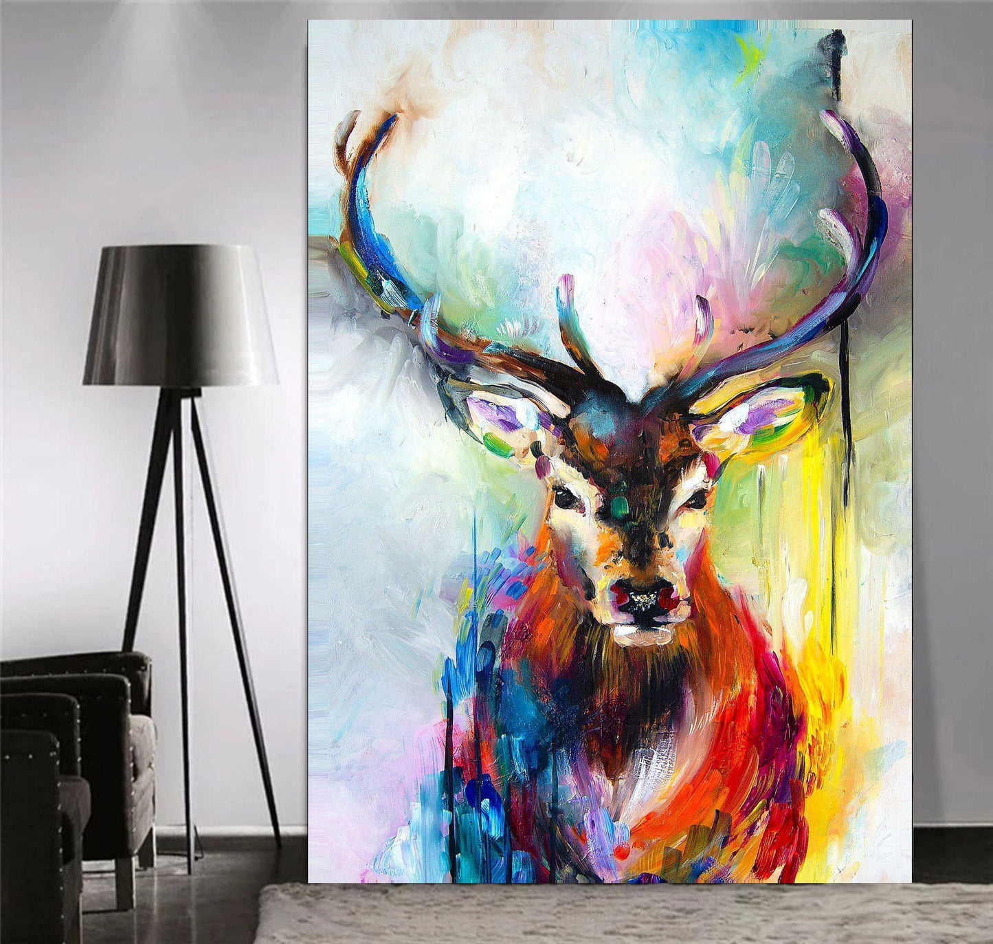 Colourful Stag