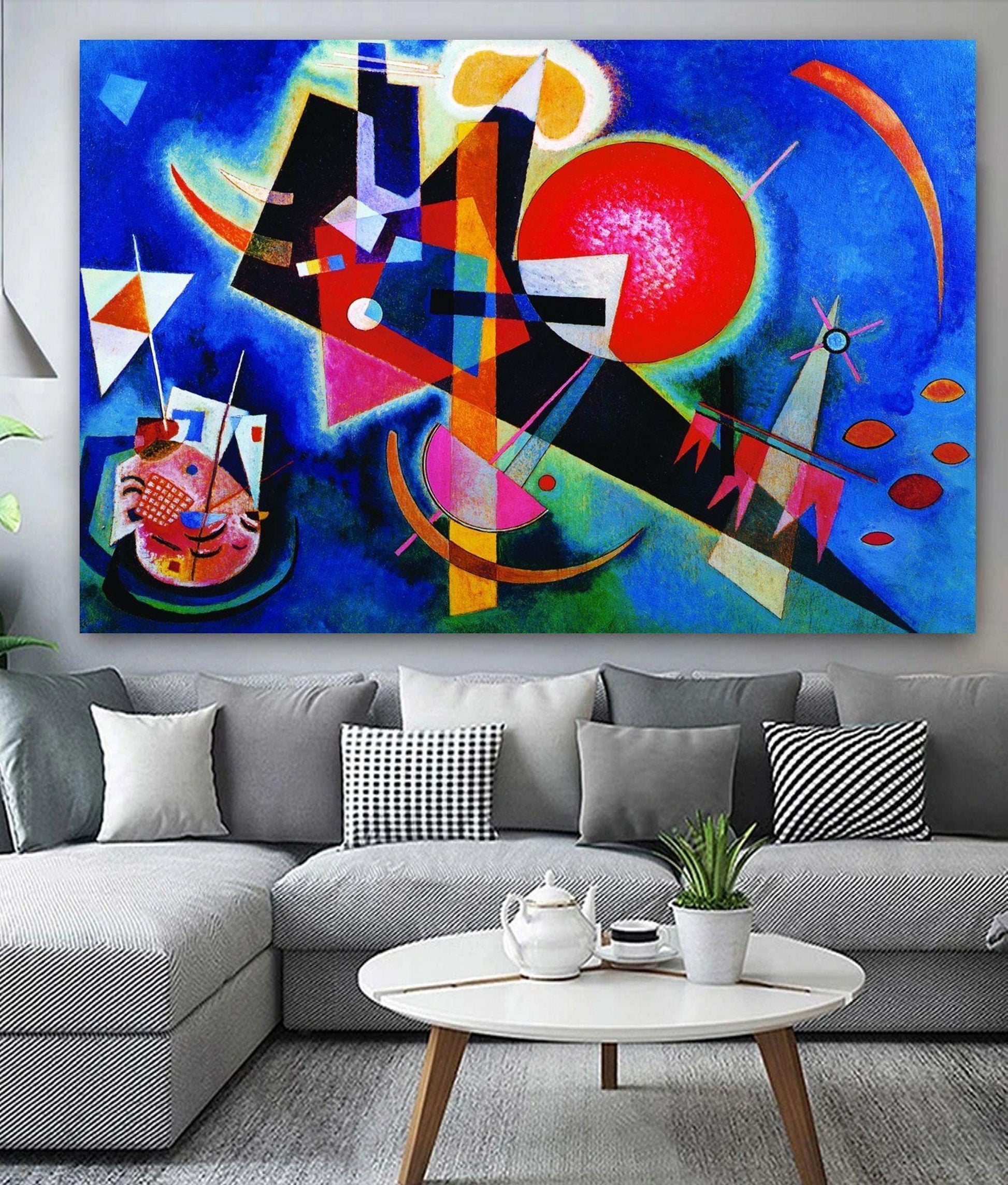 Wassily Kandinsky Nel Blu