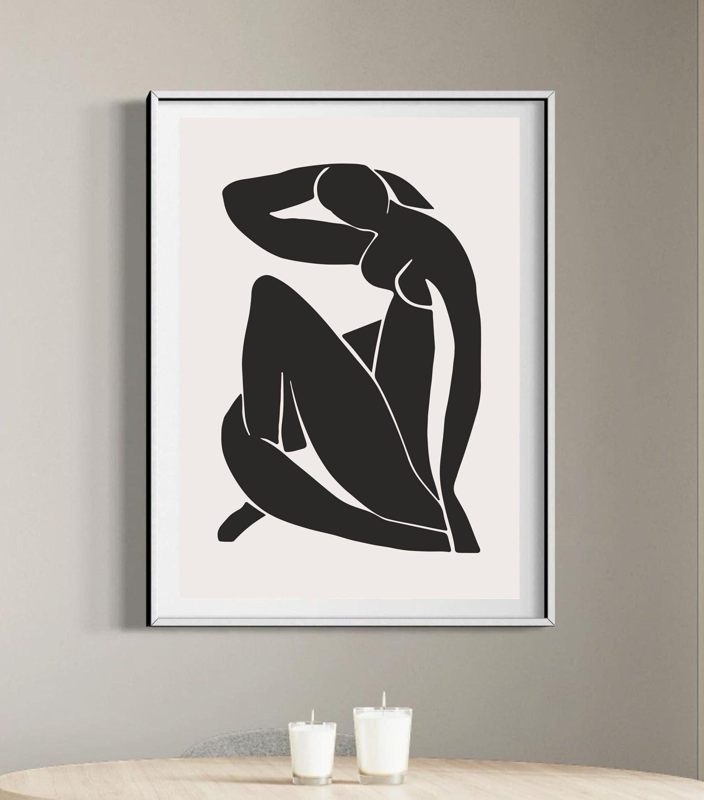 Matisse Black Woman Abstract