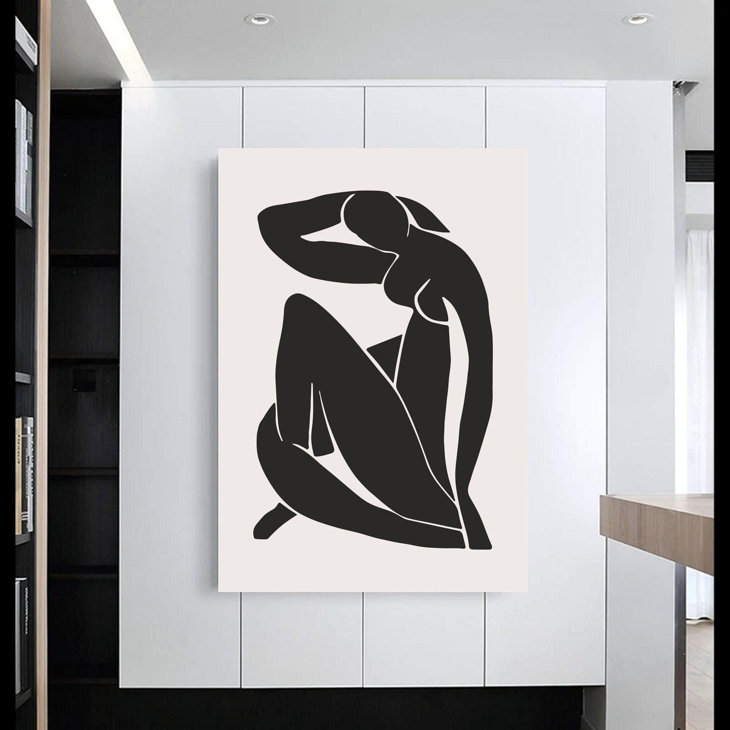 Matisse Black Woman Abstract