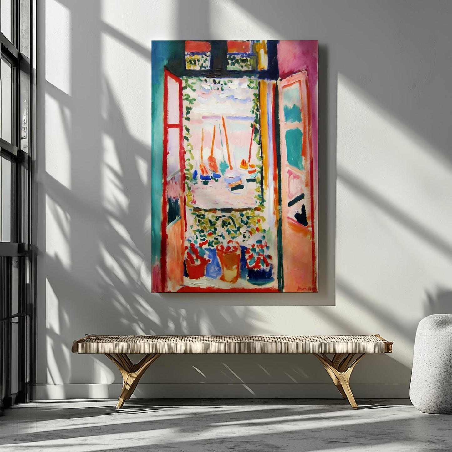 Matisse triptych wall art featuring ‘Goldfish,’ ‘Femme Assise,’ and ‘Open Window.’ Vibrant Fauvist prints with bold colours and expressive brushstrokes, perfect for modern interiors. Artistic canvas set inspired by Henri Matisse’s masterpieces, ideal for home décor, gallery walls, and art lovers. Stylish fine art prints celebrating iconic 20th-century painting, bringing creativity and colour to any space.