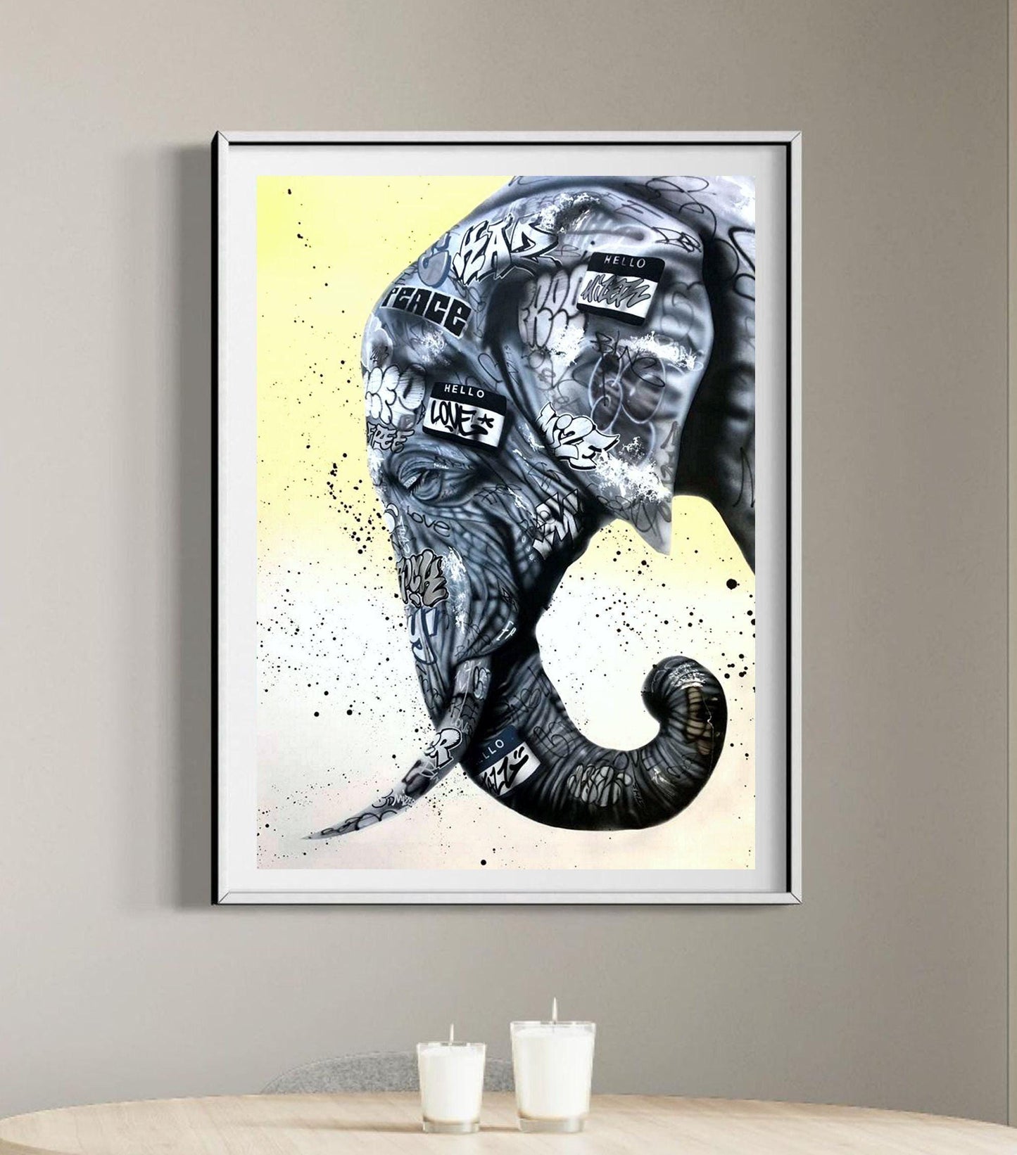 Elephant Graffiti