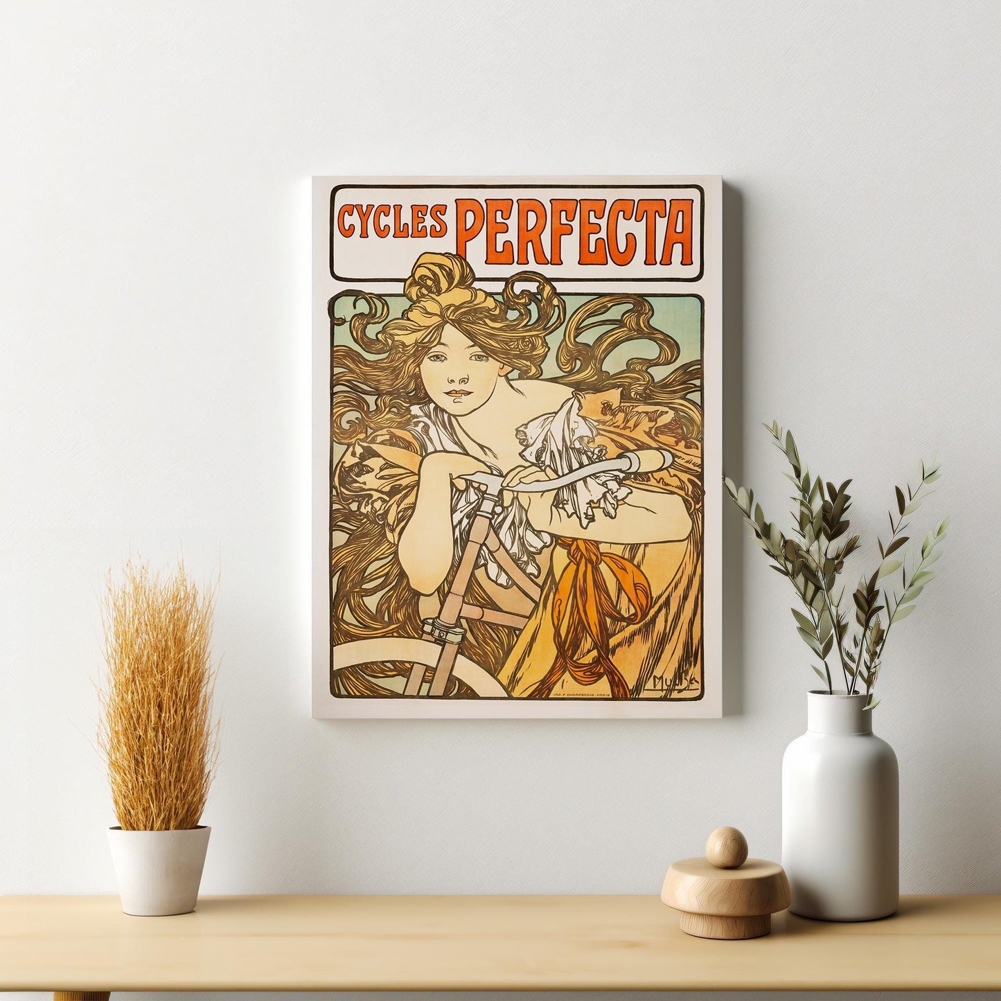 Art Nouveau Cyclist