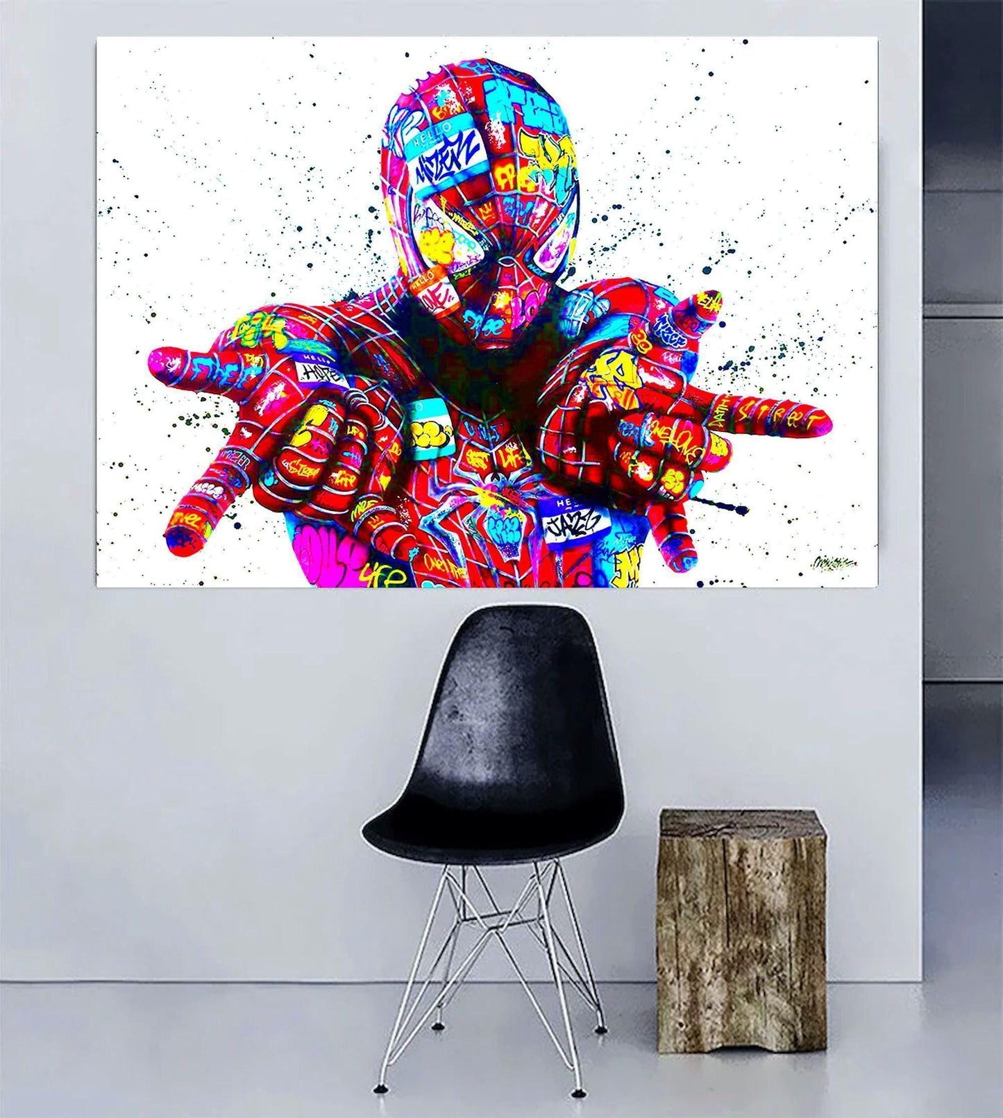 Spiderman Graffiti