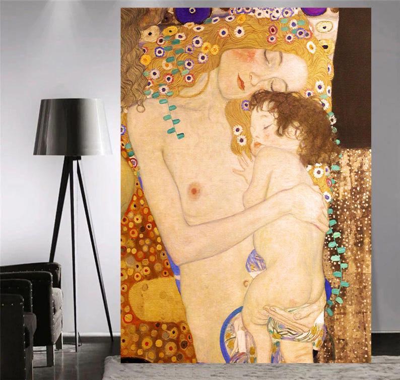 Klimt The Three Ages of Woman