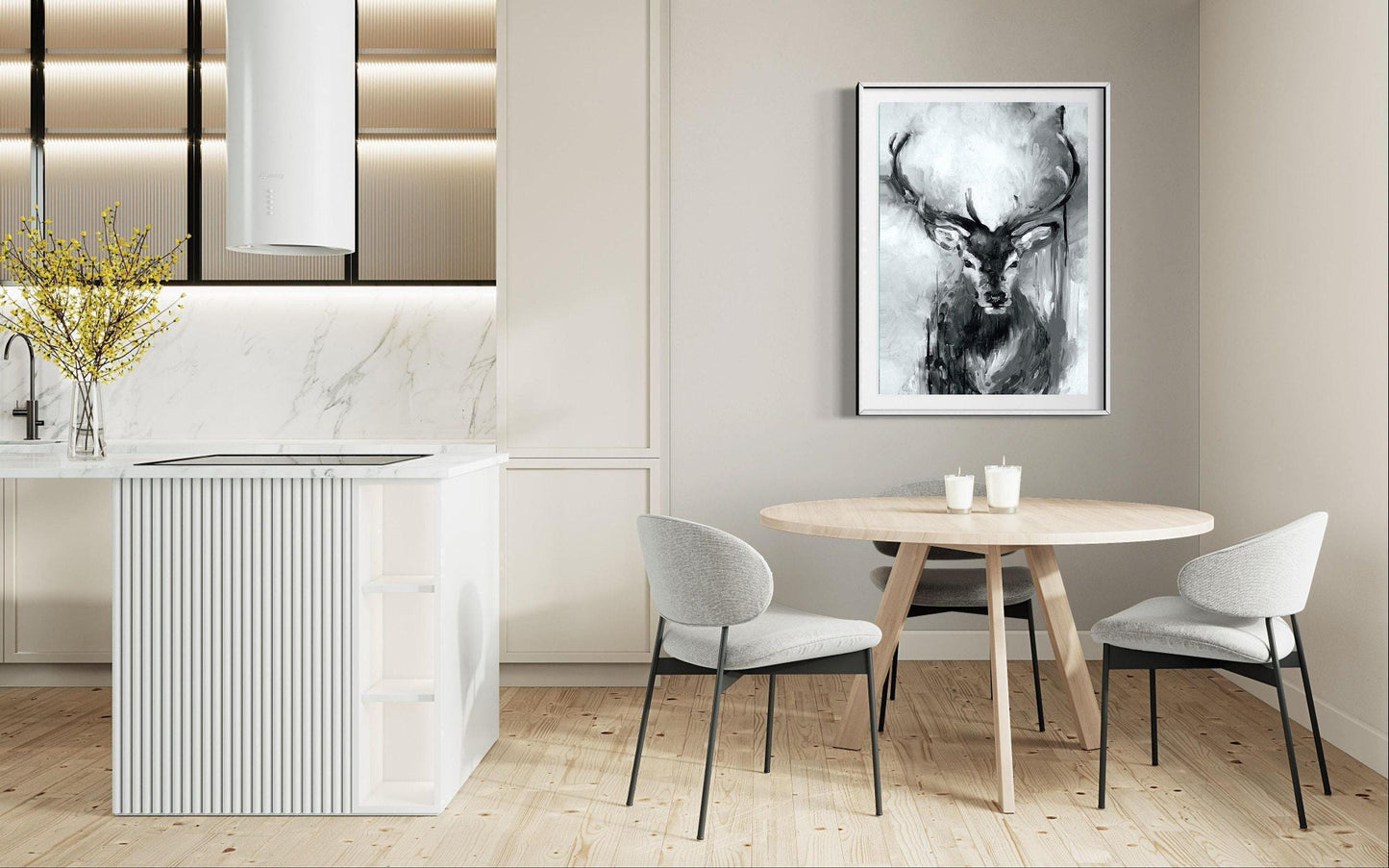 Monochrome Stag