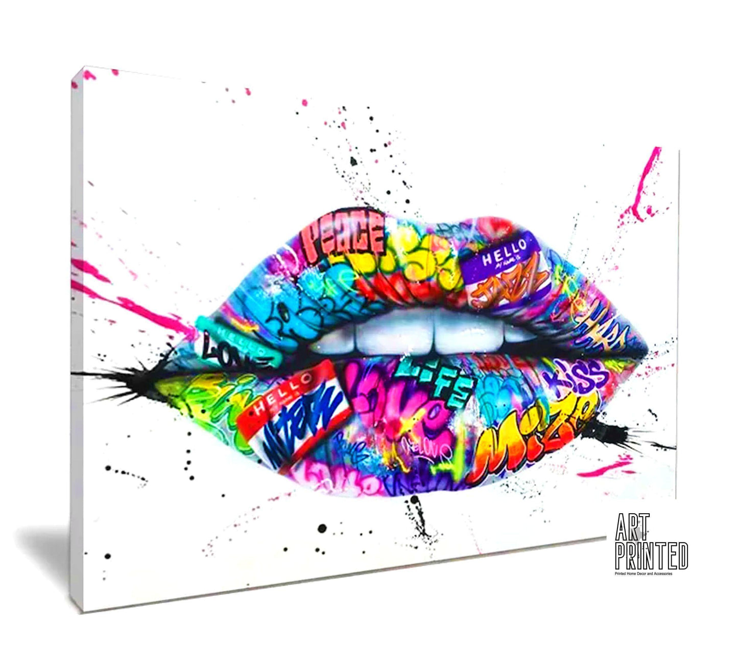 Graffiti Lips